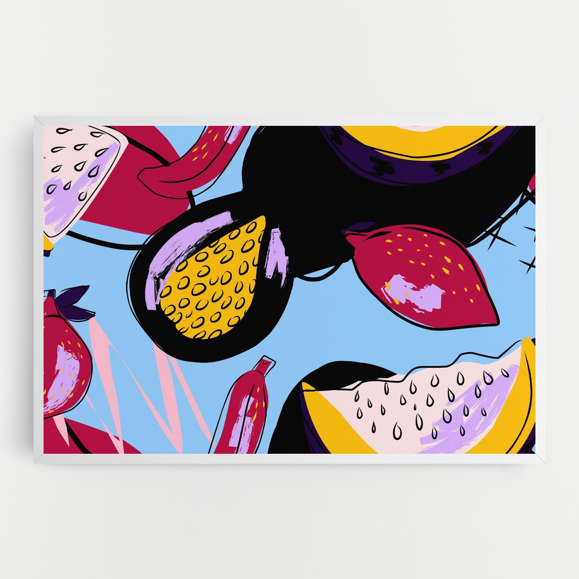 Tablou Canvas Colorful Fruits mockup 0