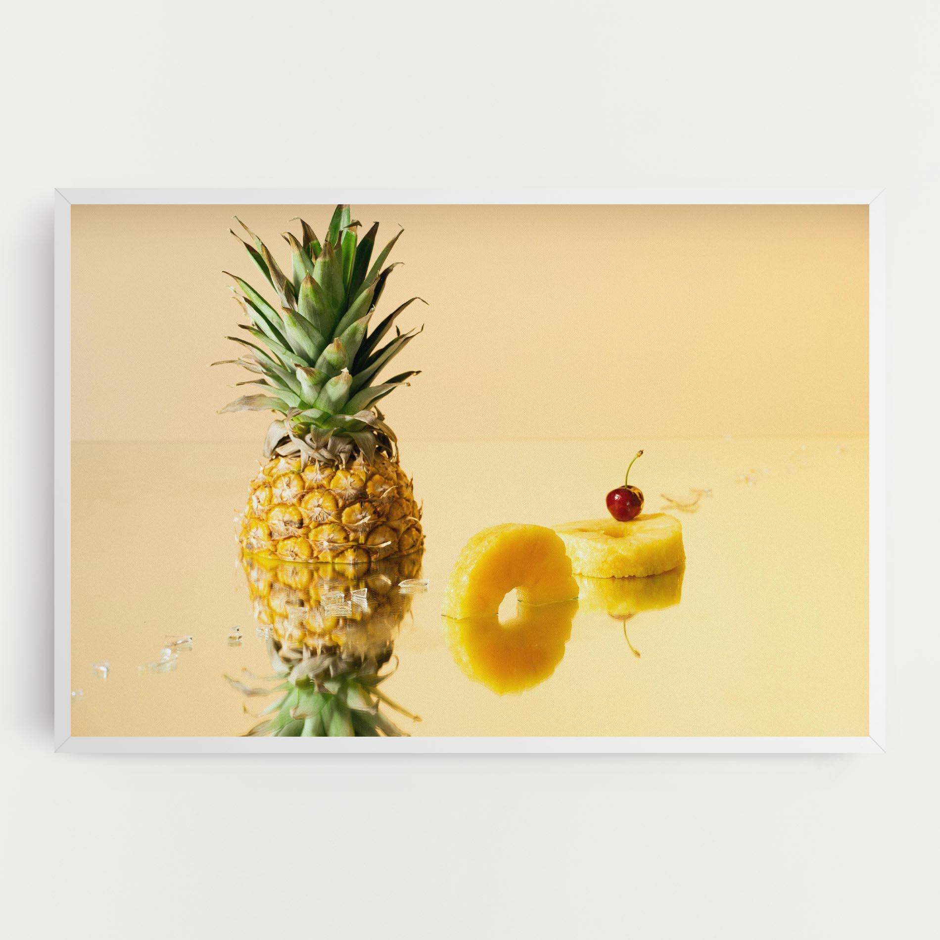 Tablou Canvas Cut Pineapple mockup 0