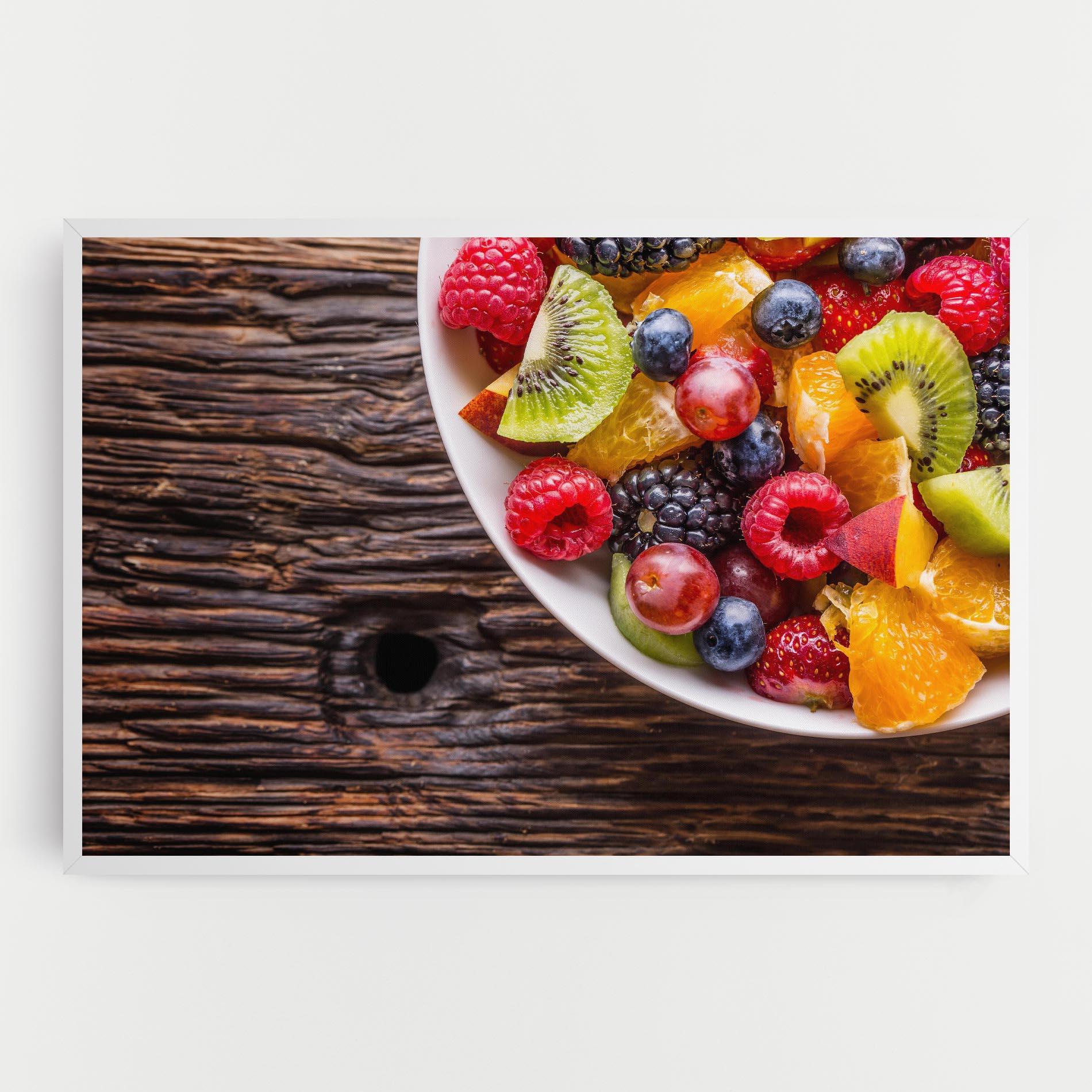 Tablou Canvas Fresh Fruit Salad mockup 0