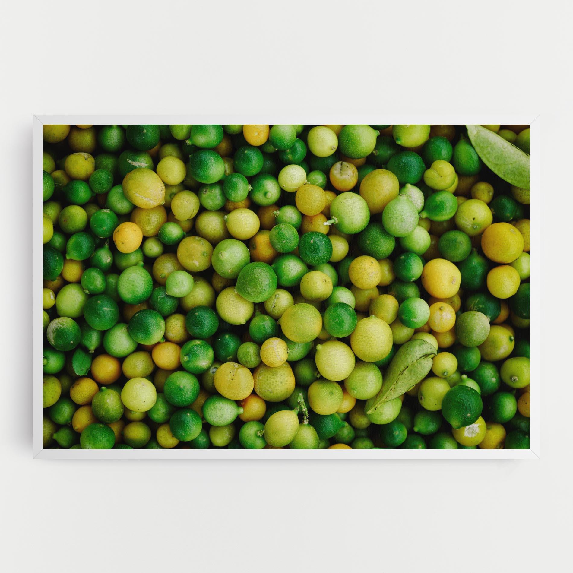 Tablou Canvas Green Lime mockup 0