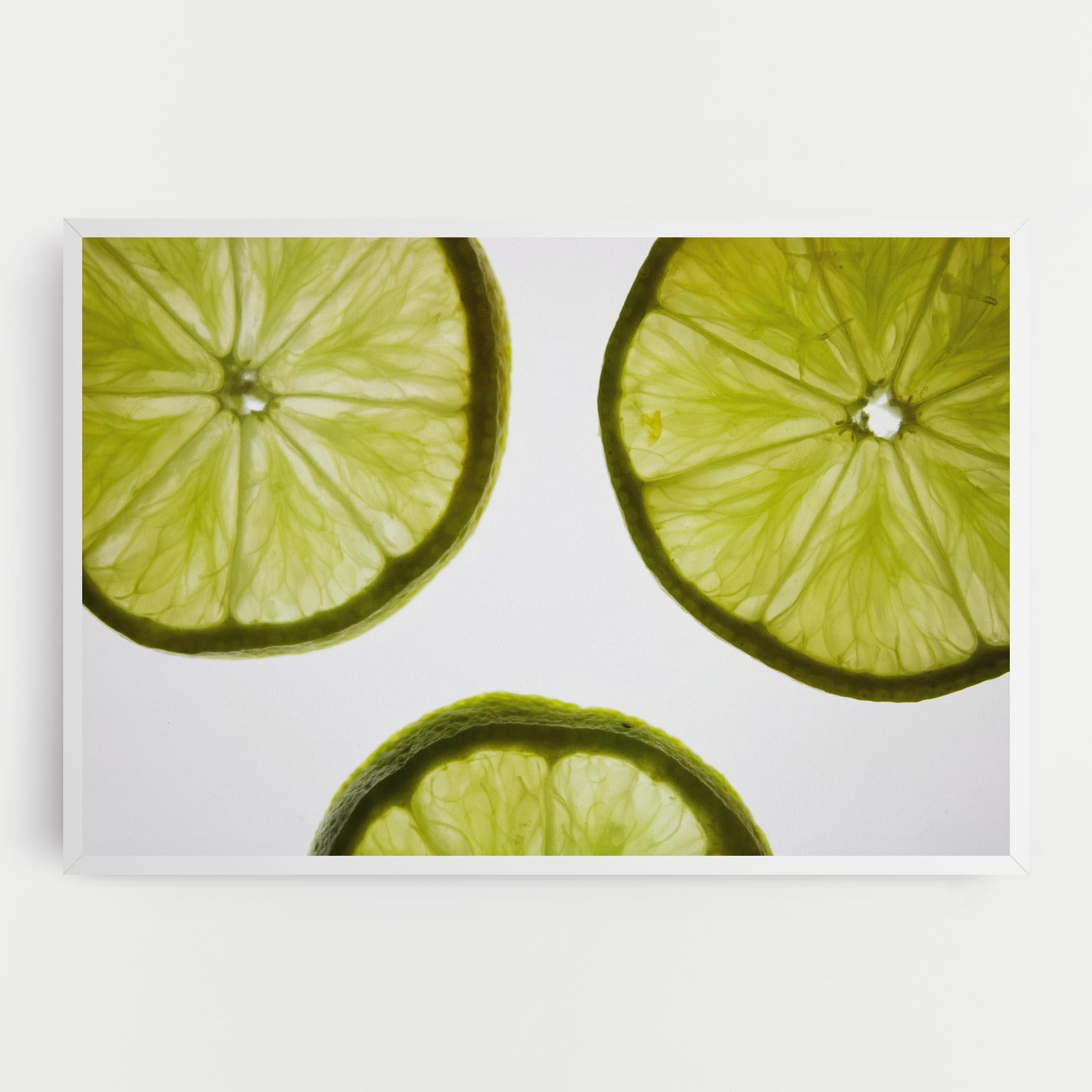 Tablou Canvas Lime Slice mockup 0