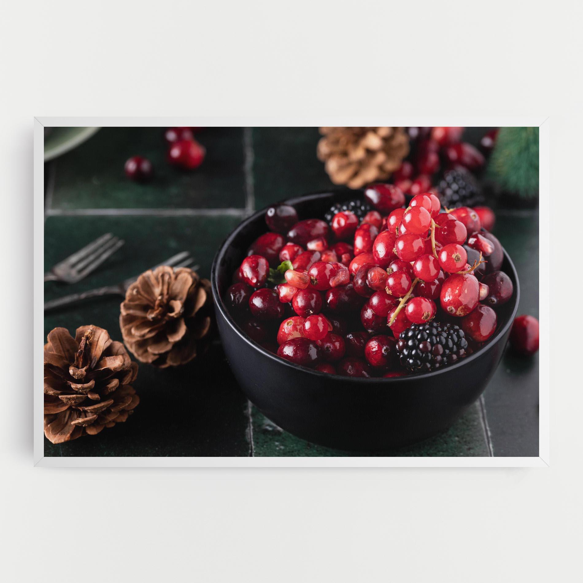 Tablou Canvas Red Berries mockup 0