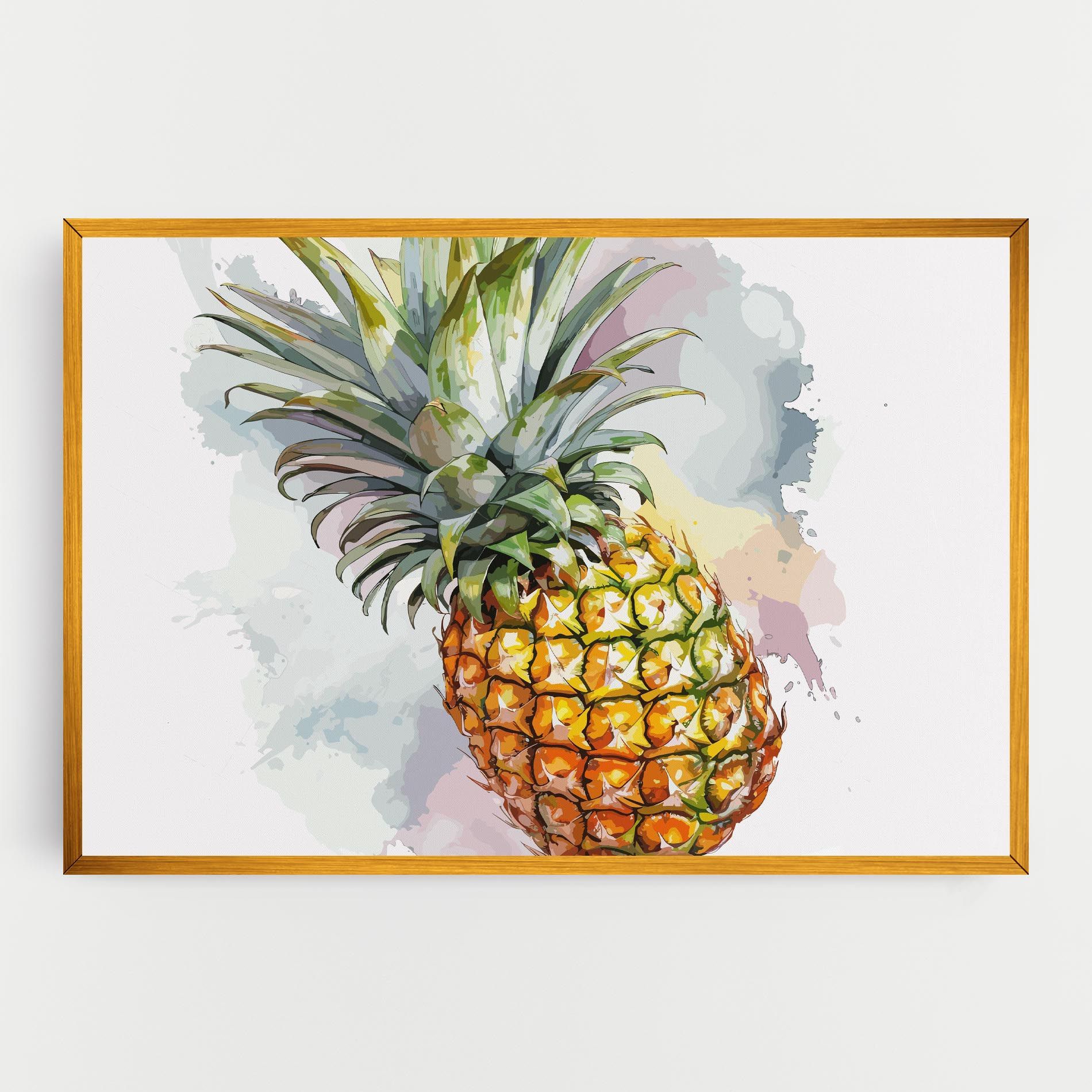 Artistic Pineapple mockup 0