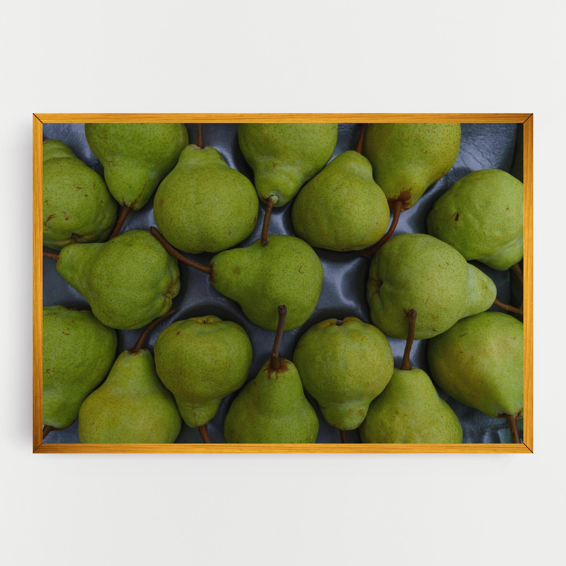 Tablou Canvas Green Pear mockup 0