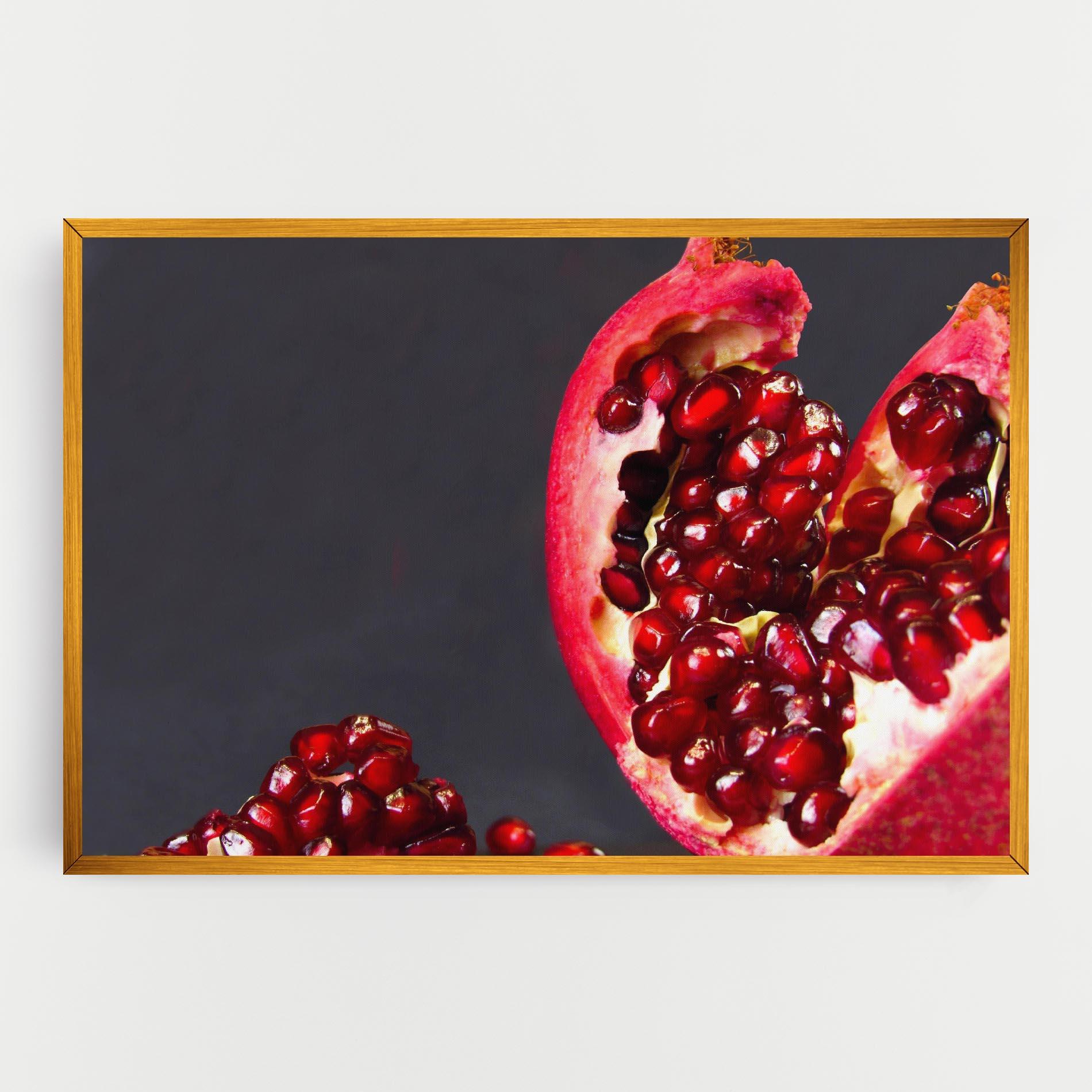 Tablou Canvas Open Pomegranate mockup 0