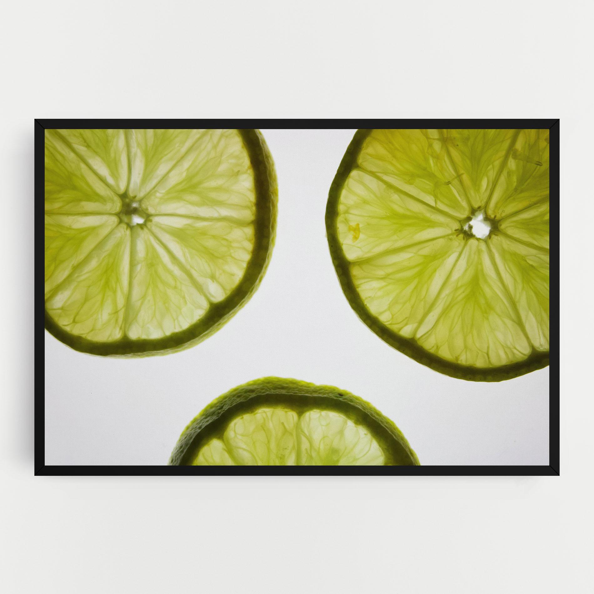 Tablou Canvas Lime Slice mockup 0