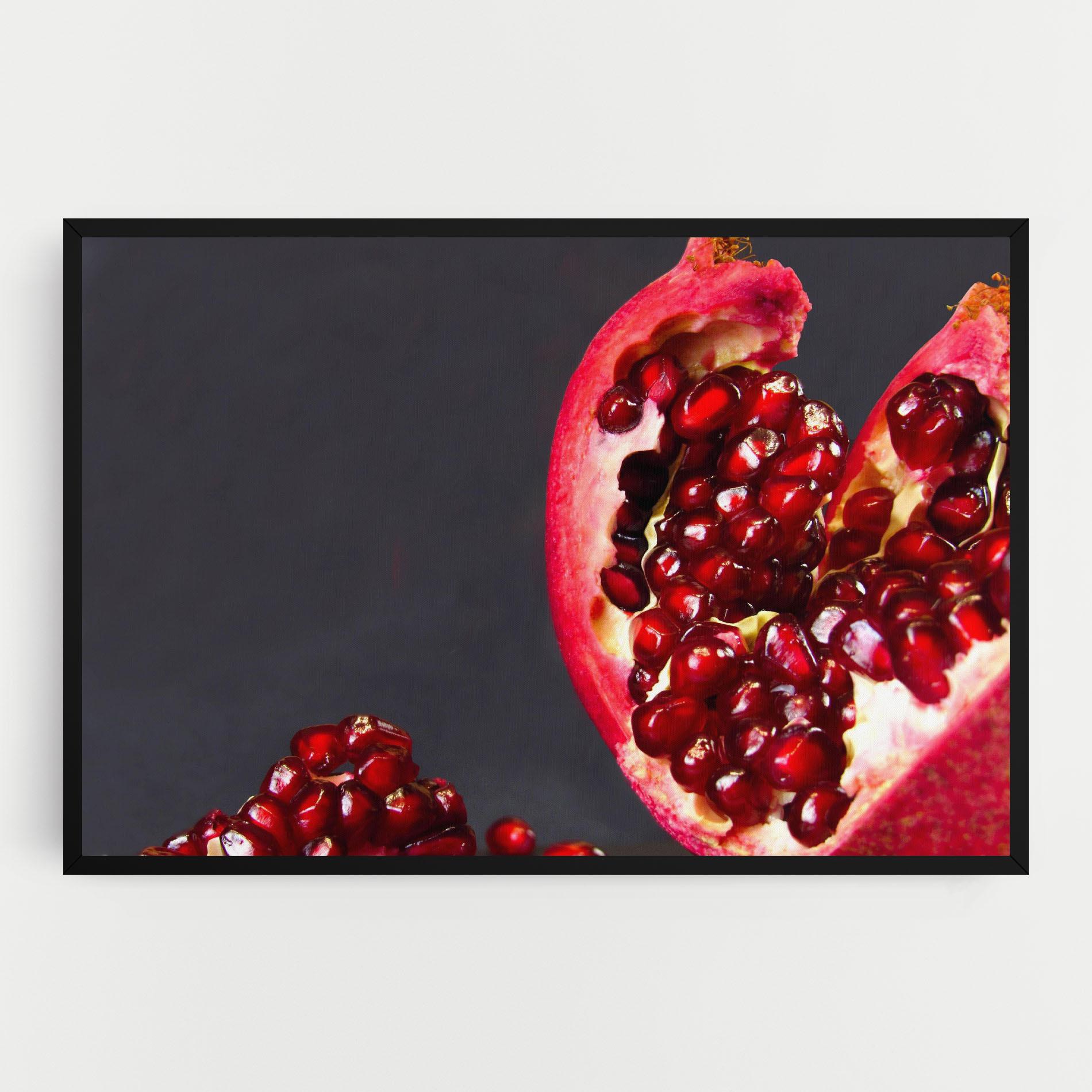 Tablou Canvas Open Pomegranate mockup 0