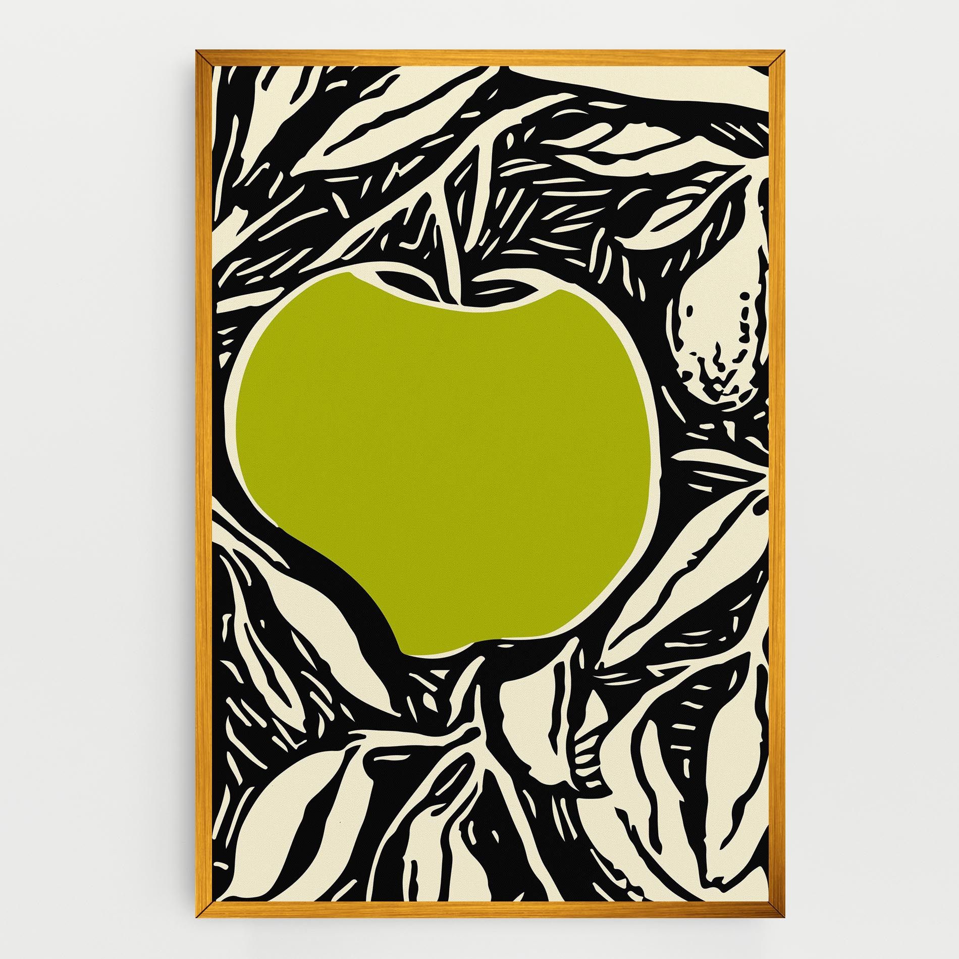 Green Apple mockup 0