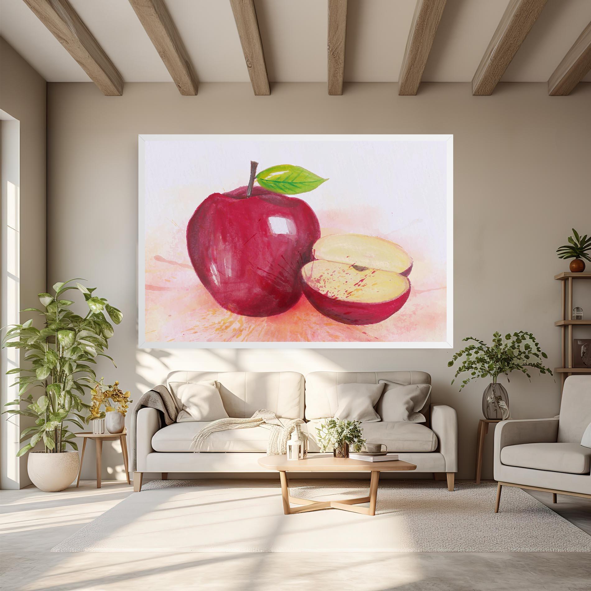 Tablou Canvas Apple Art mockup 6