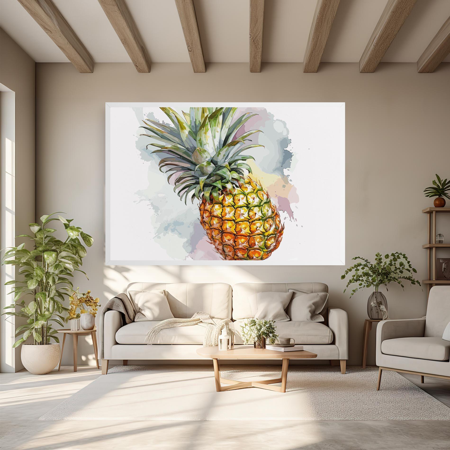 Tablou Canvas Artistic Pineapple mockup 6