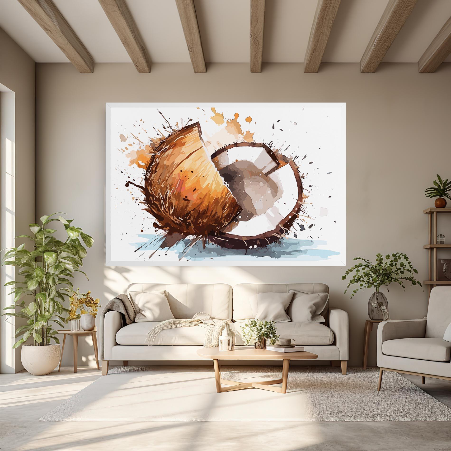 Tablou Canvas Coconut Art mockup 6