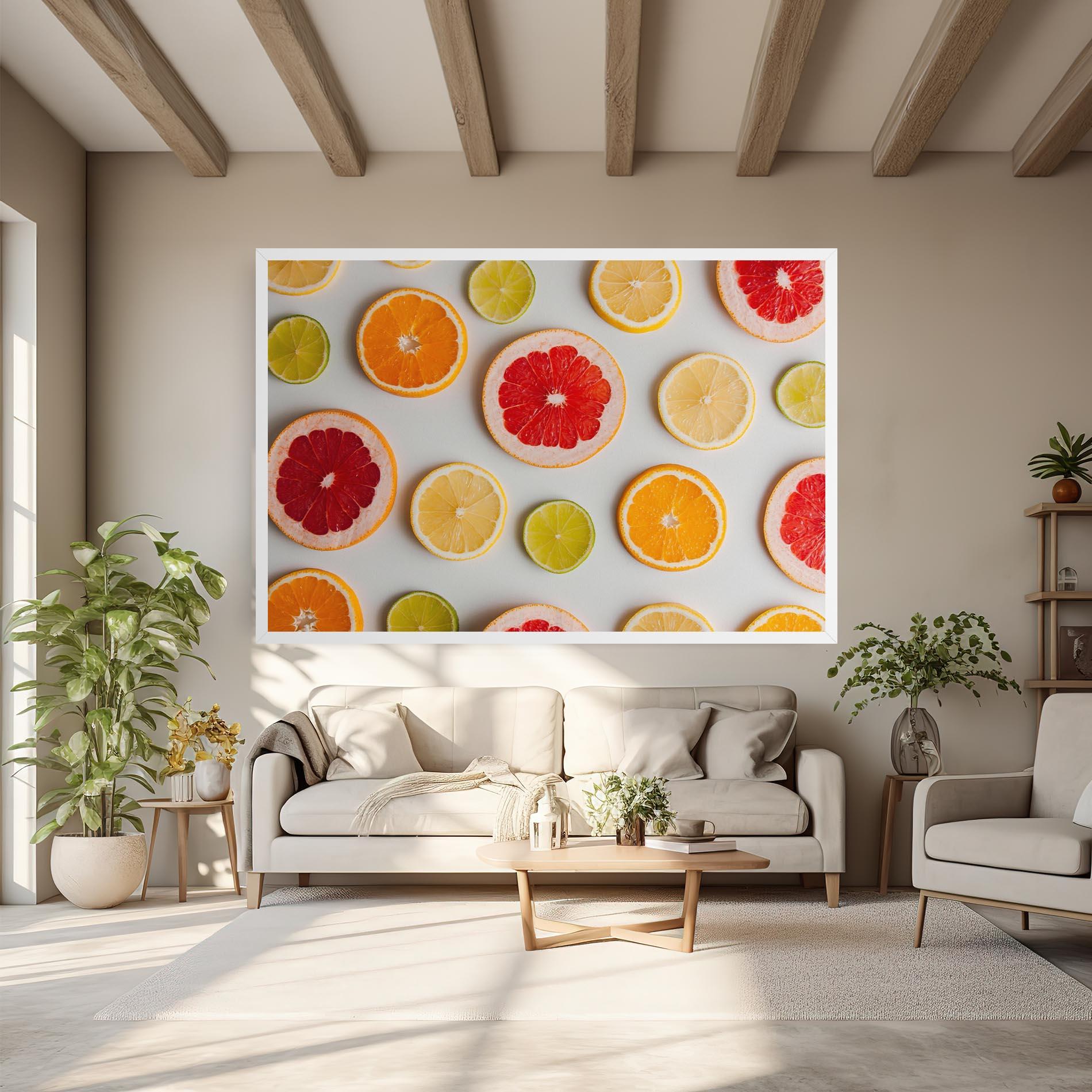 Tablou Canvas Grapefruit Mix mockup 6