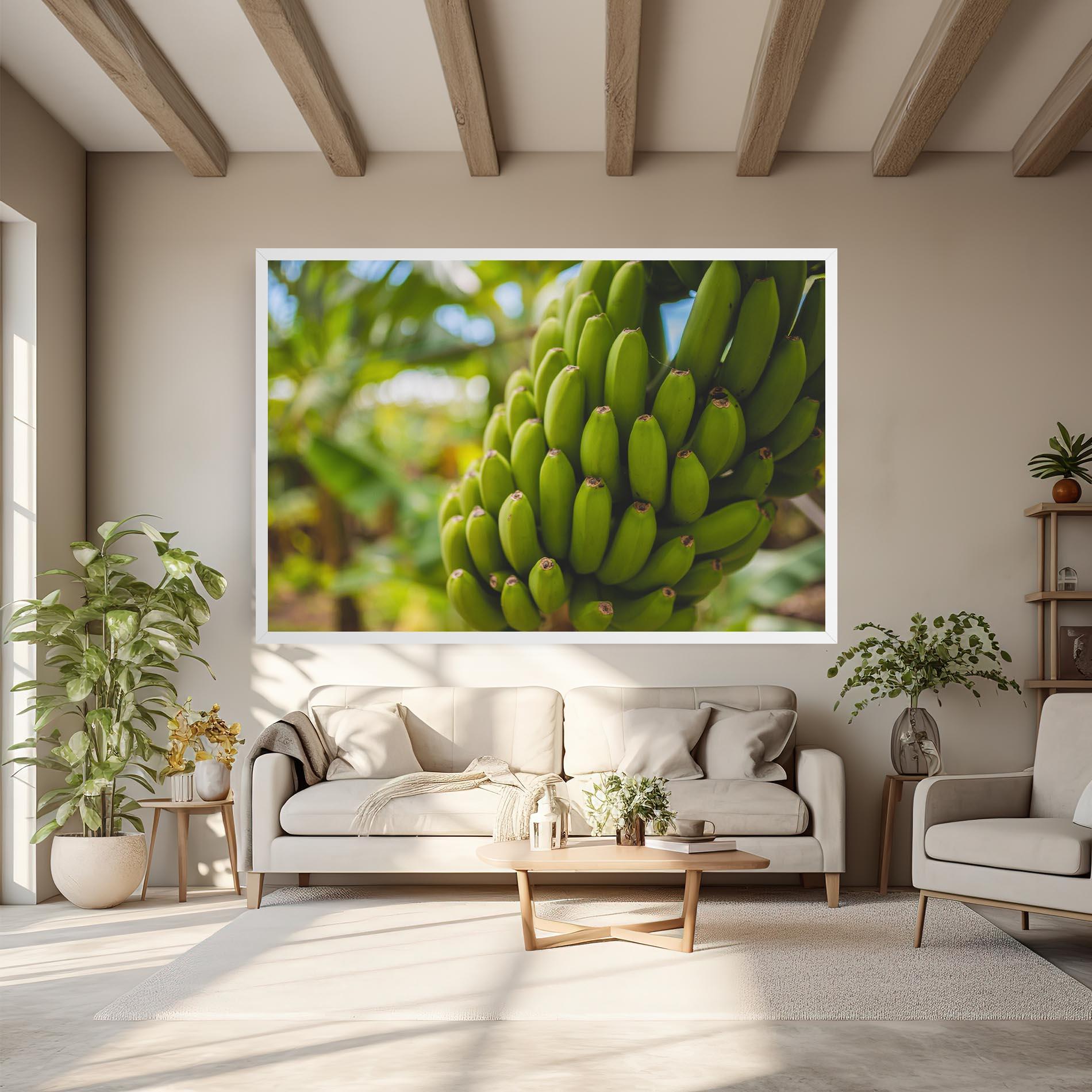 Tablou Canvas Green Banana mockup 6