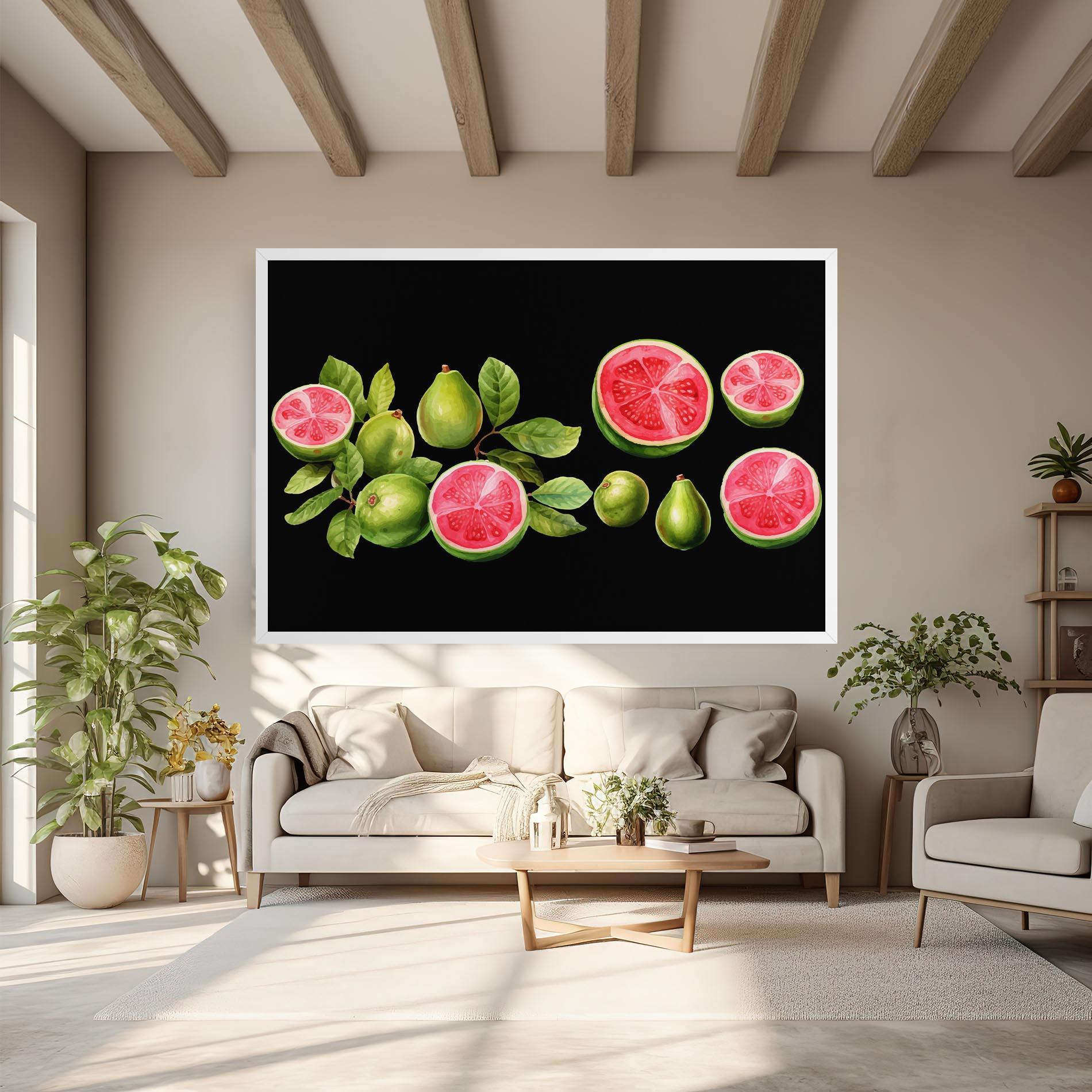 Tablou Canvas Green Fruit mockup 6