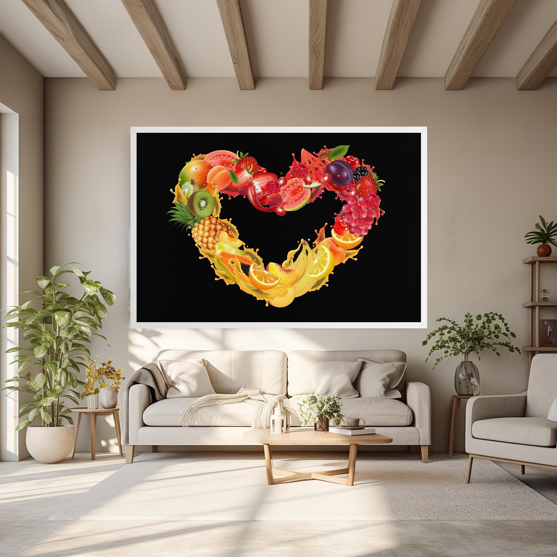 Tablou Canvas Juice Frame mockup 6