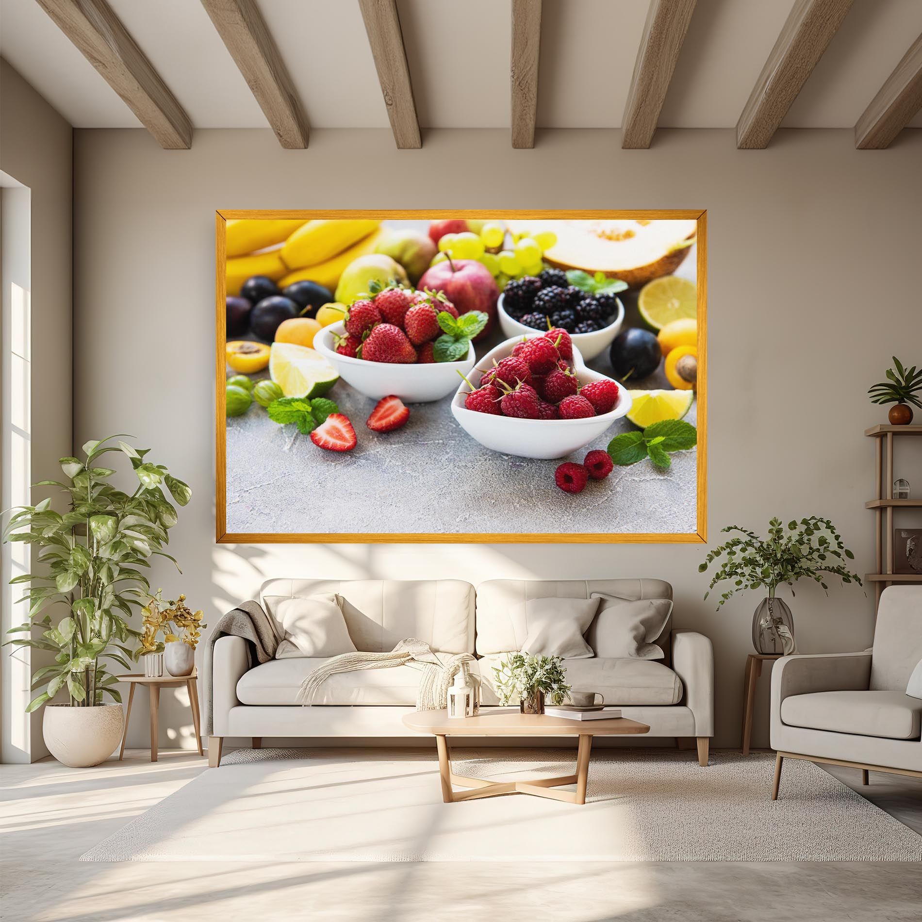 Heart Fresh Fruits mockup 6