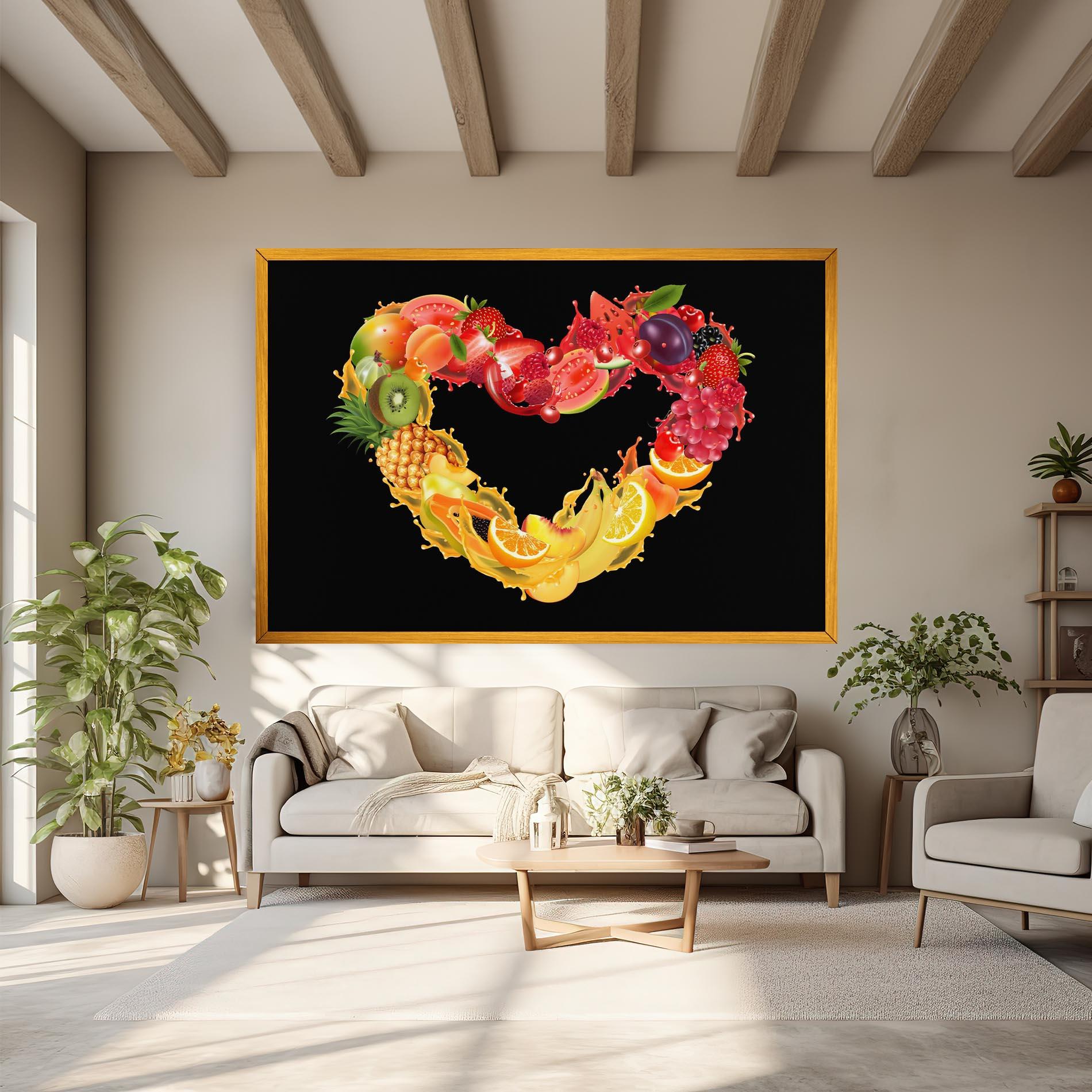 Tablou Canvas Juice Frame mockup 6