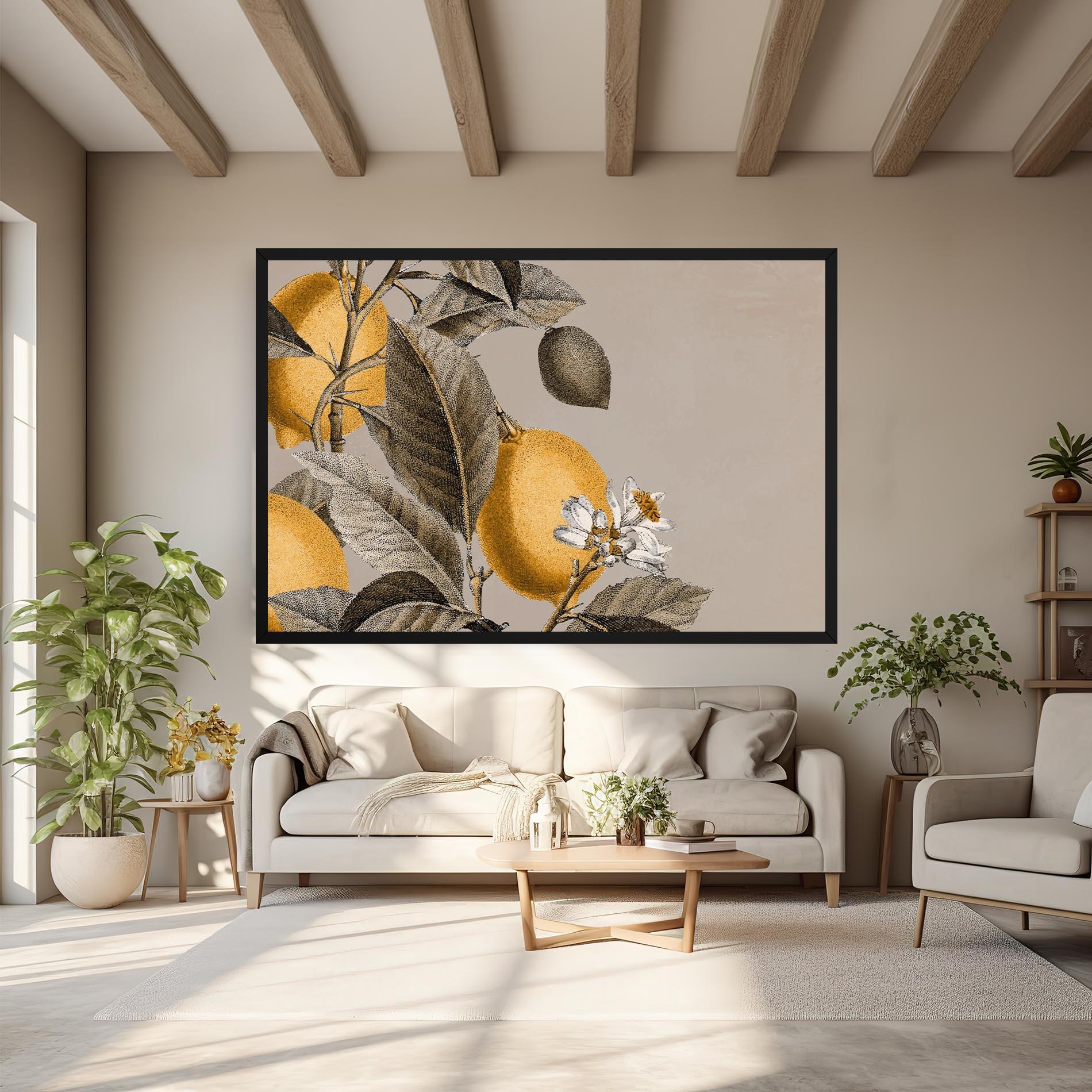 Tablou Canvas Lime Tree mockup 6