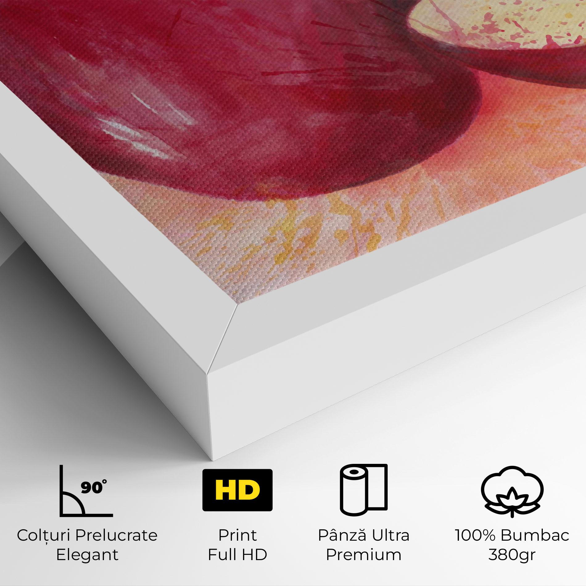 Tablou Canvas Apple Art mockup 4