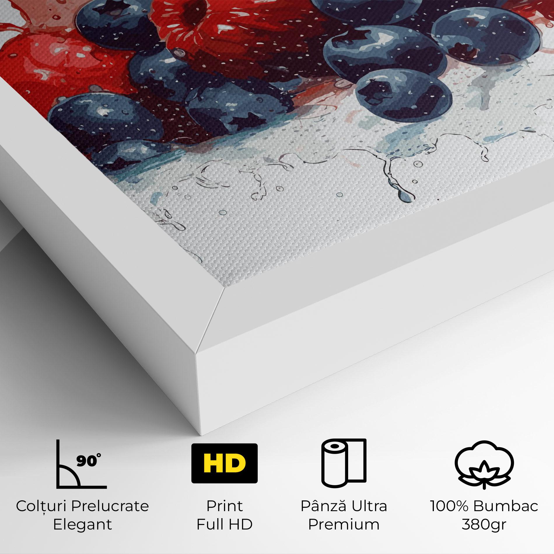Tablou Canvas Berries Art mockup 4