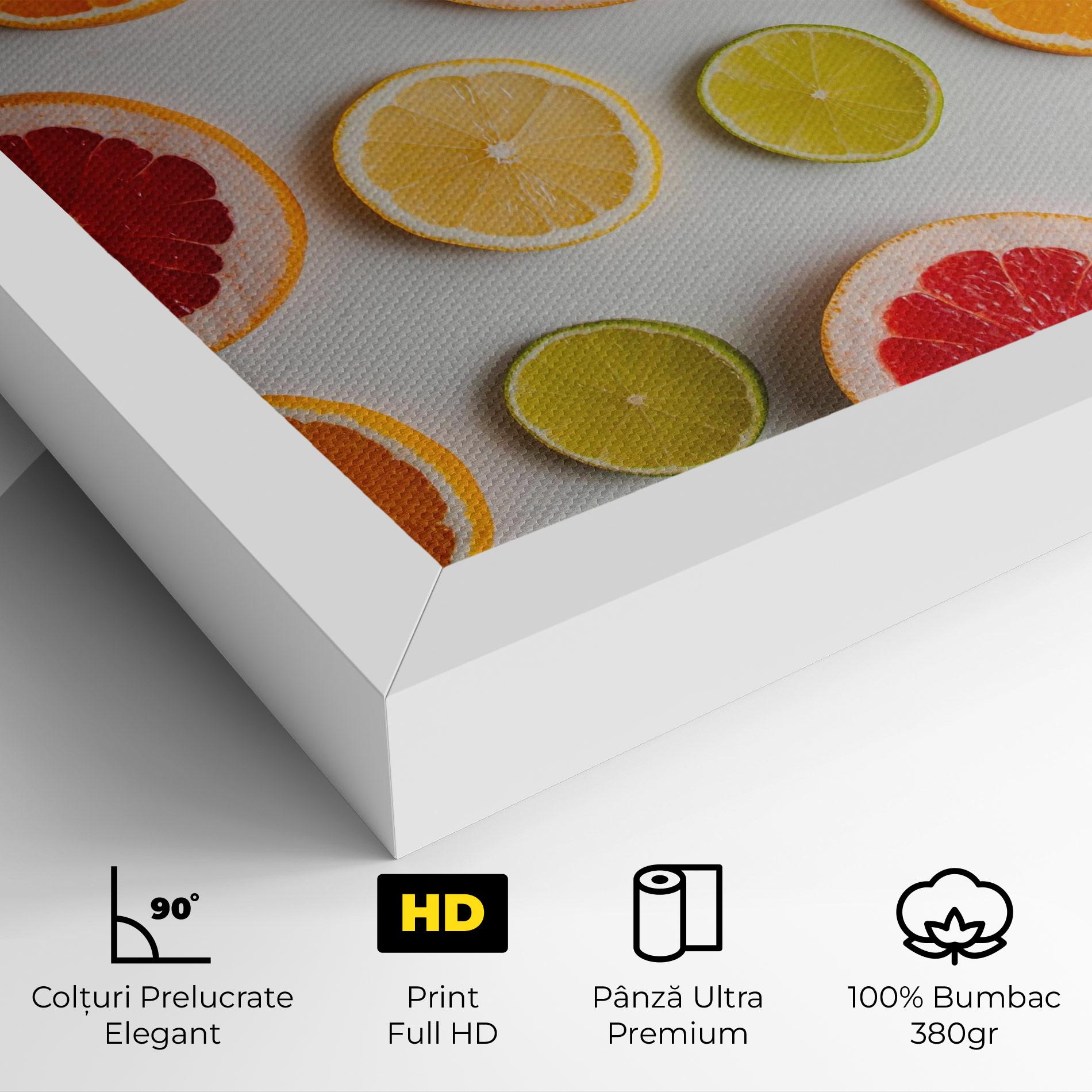 Tablou Canvas Grapefruit Mix mockup 4