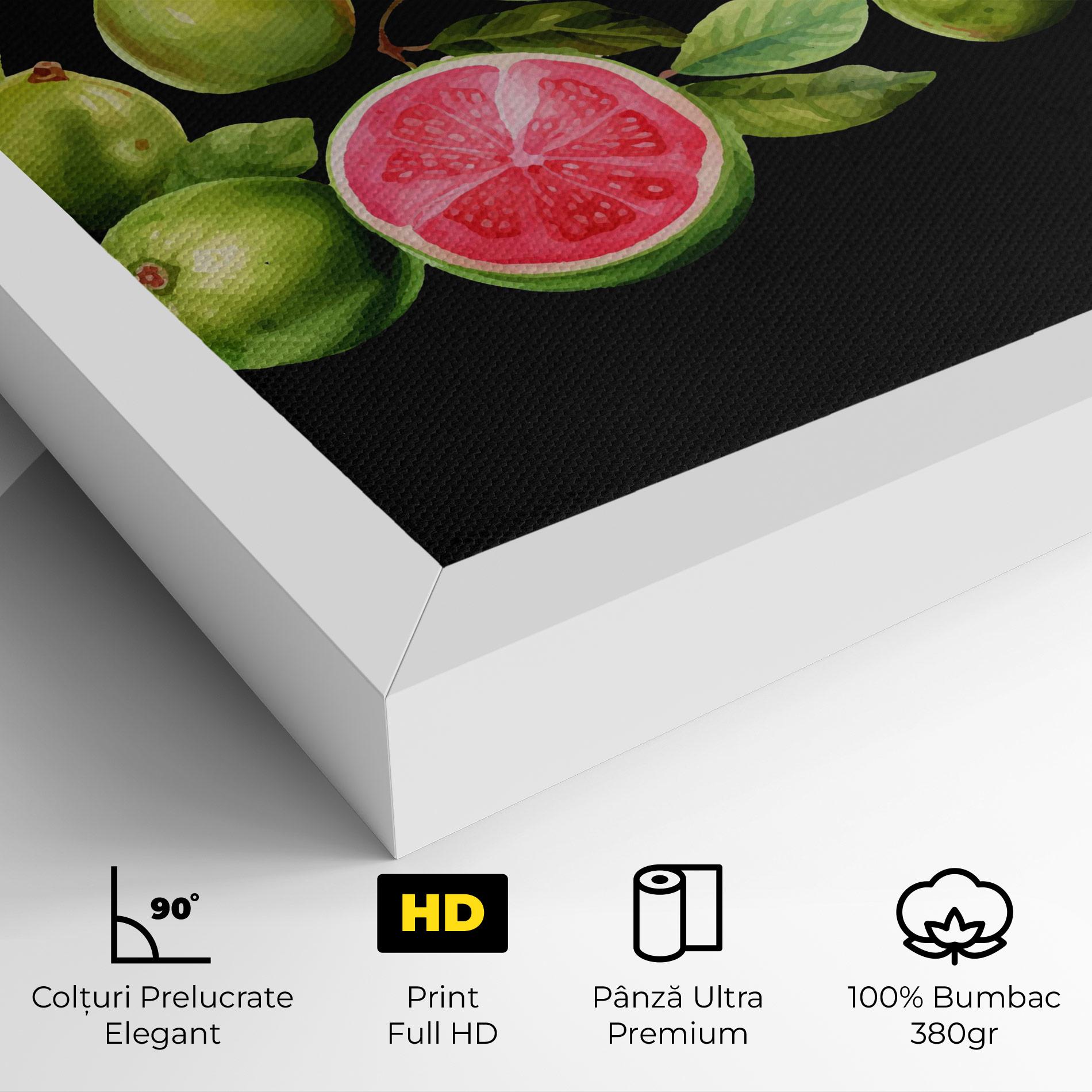 Tablou Canvas Green Fruit mockup 4