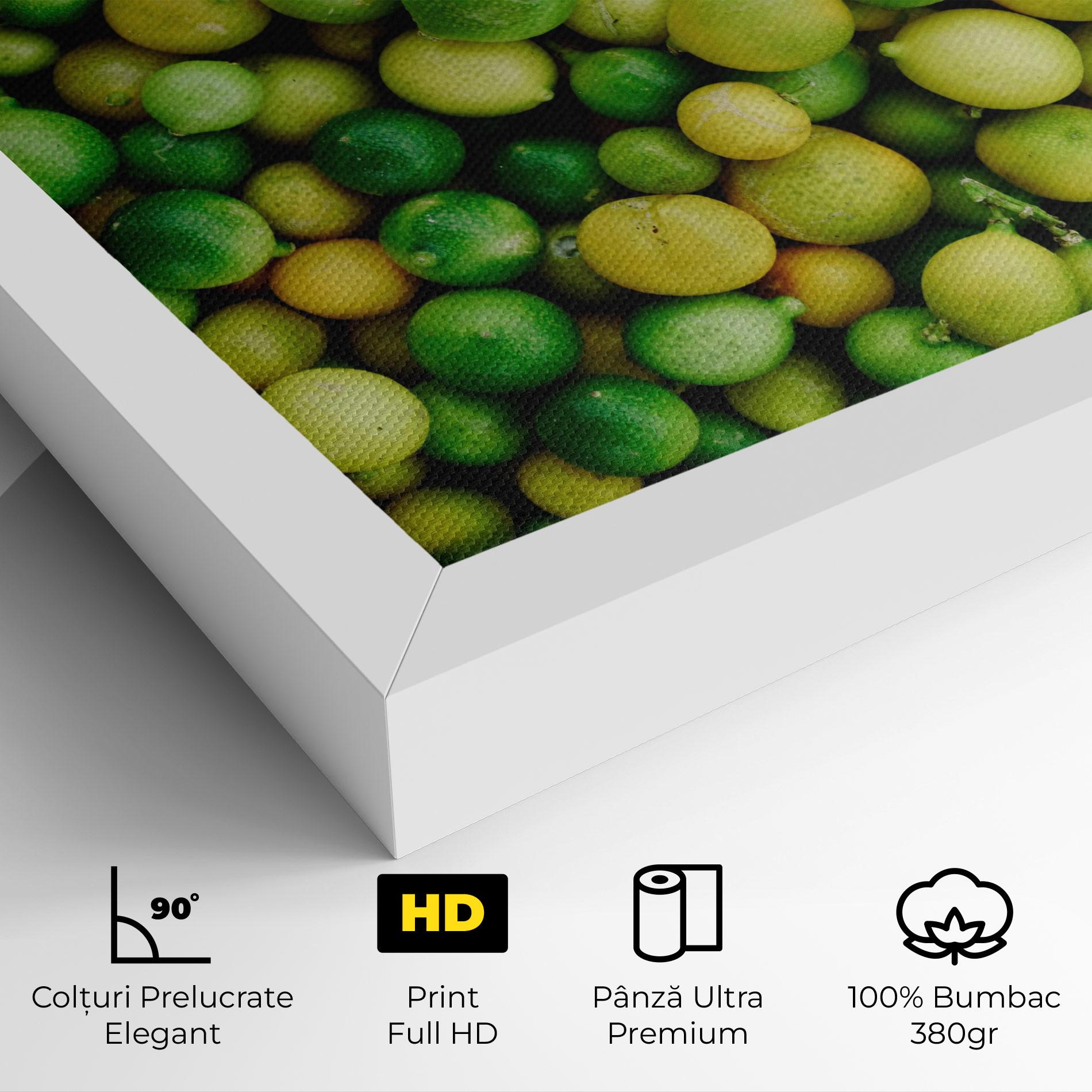 Tablou Canvas Green Lime mockup 4