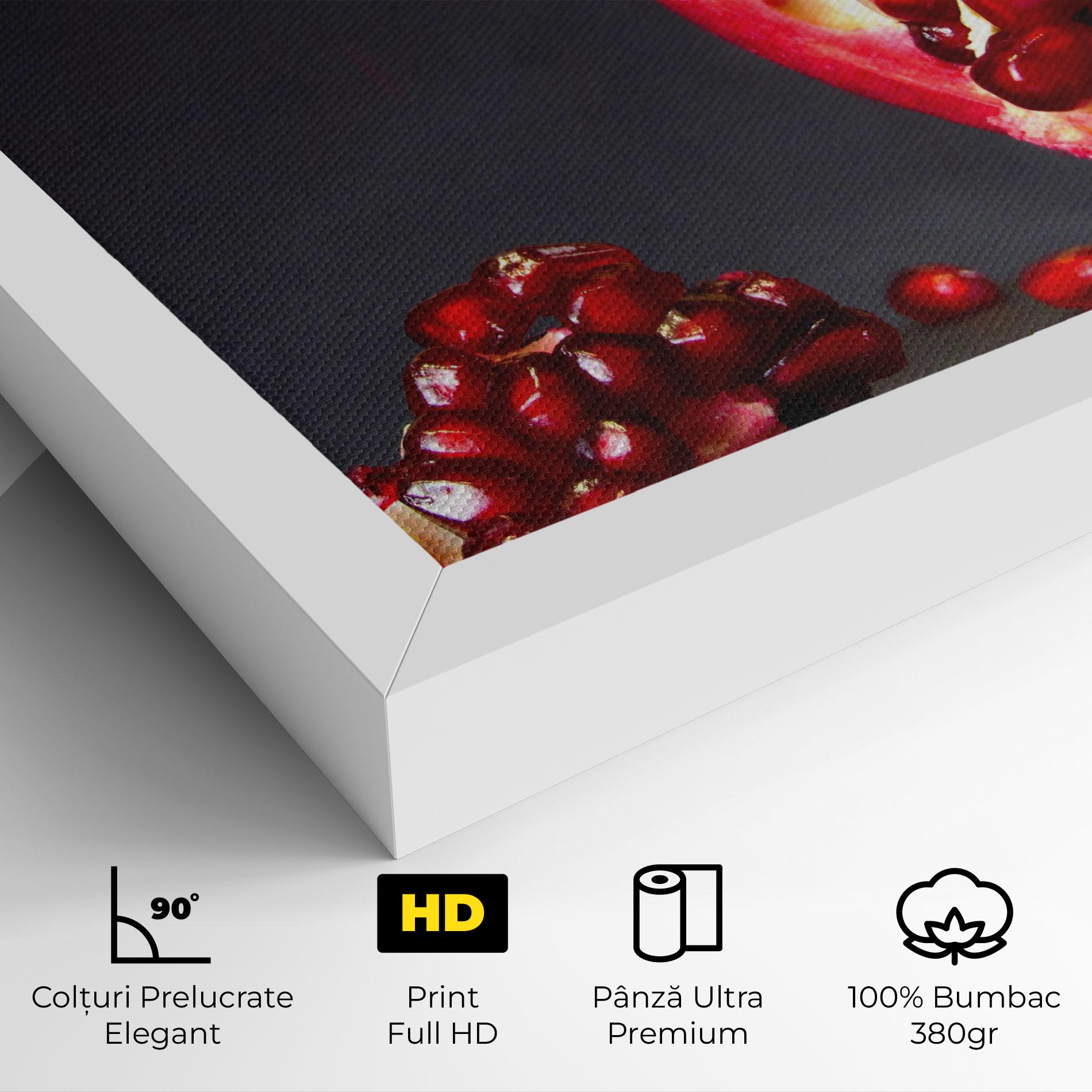 Tablou Canvas Open Pomegranate mockup 4