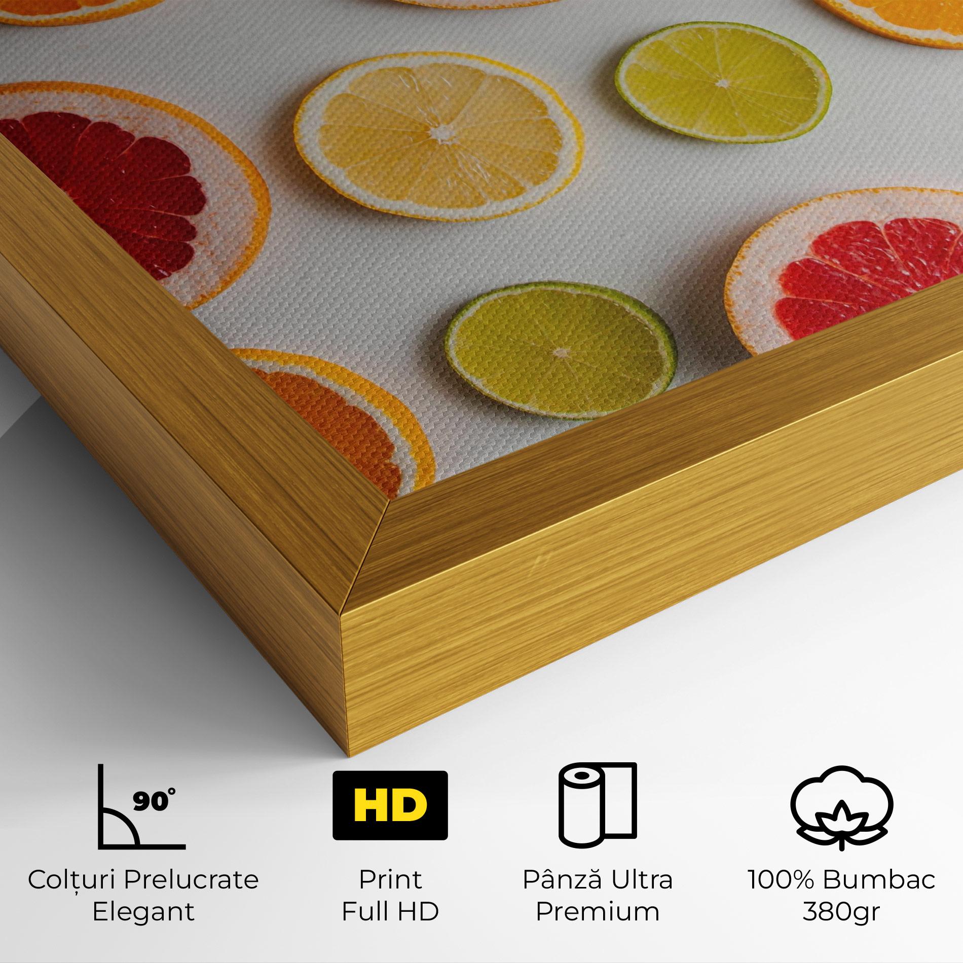 Tablou Canvas Grapefruit Mix mockup 4
