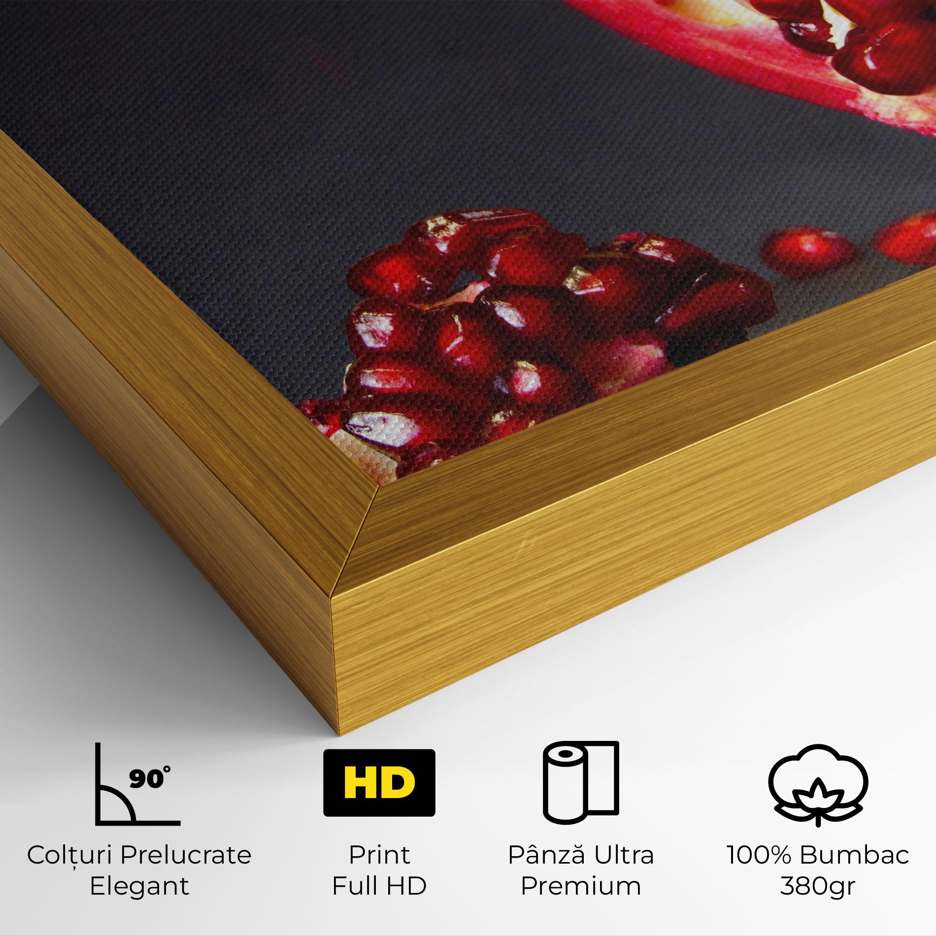 Tablou Canvas Open Pomegranate mockup 4