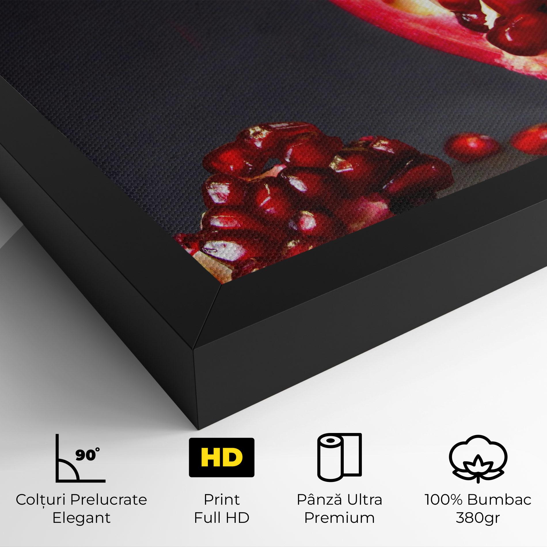 Tablou Canvas Open Pomegranate mockup 4