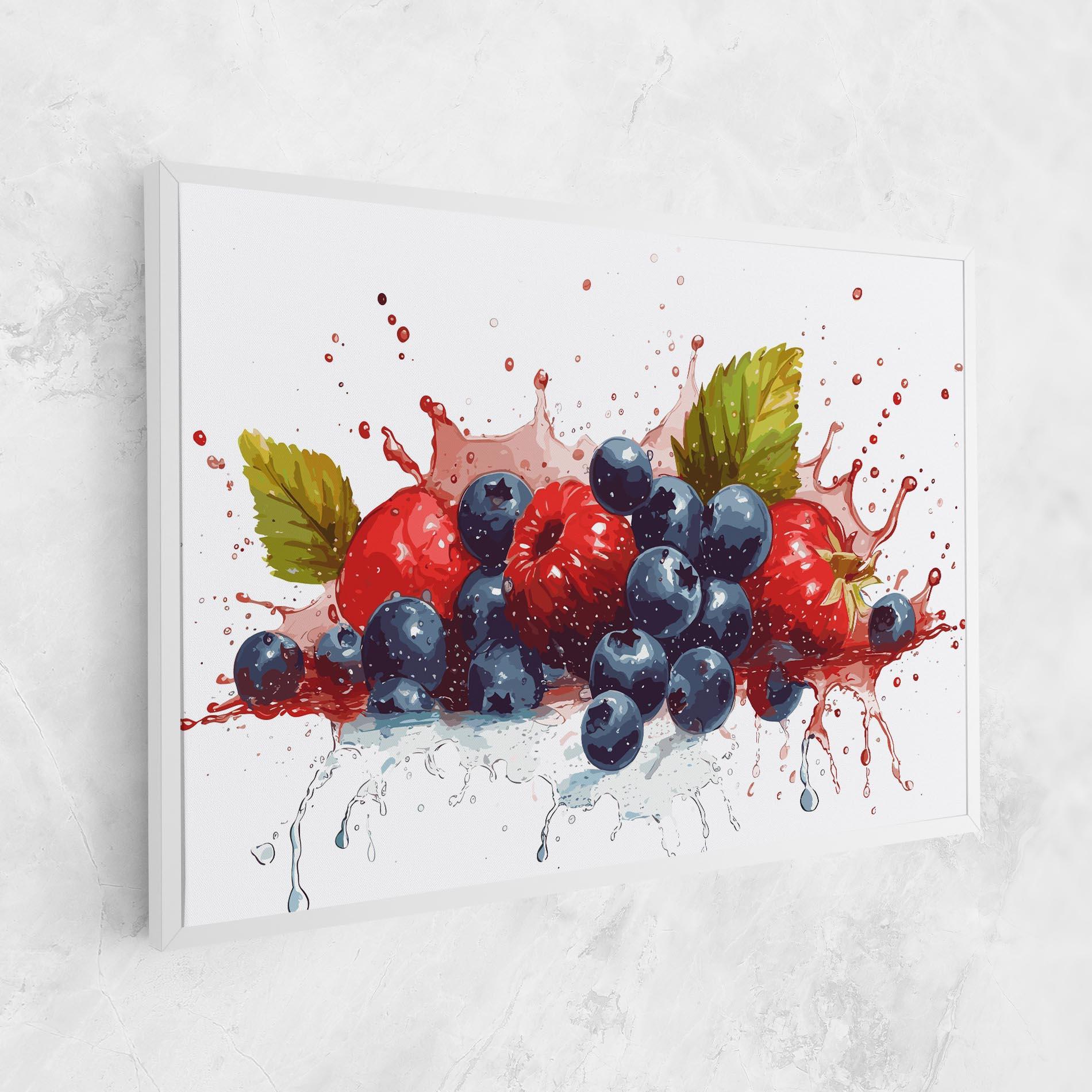 Tablou Canvas Berries Art mockup 1