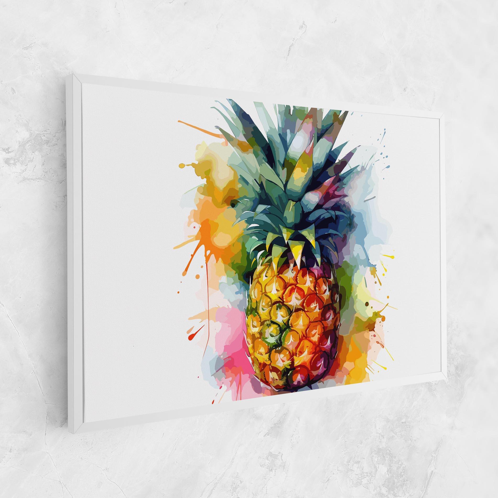 Tablou Canvas Color Mix Pineapple mockup 1