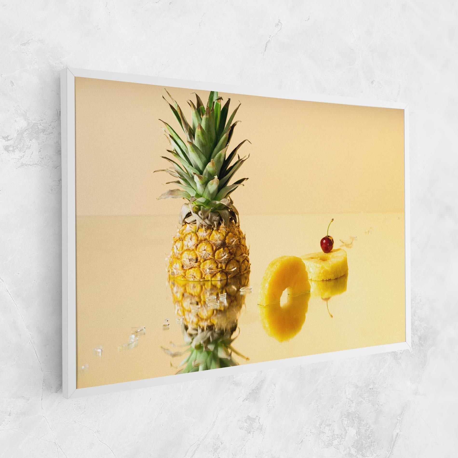 Tablou Canvas Cut Pineapple mockup 1