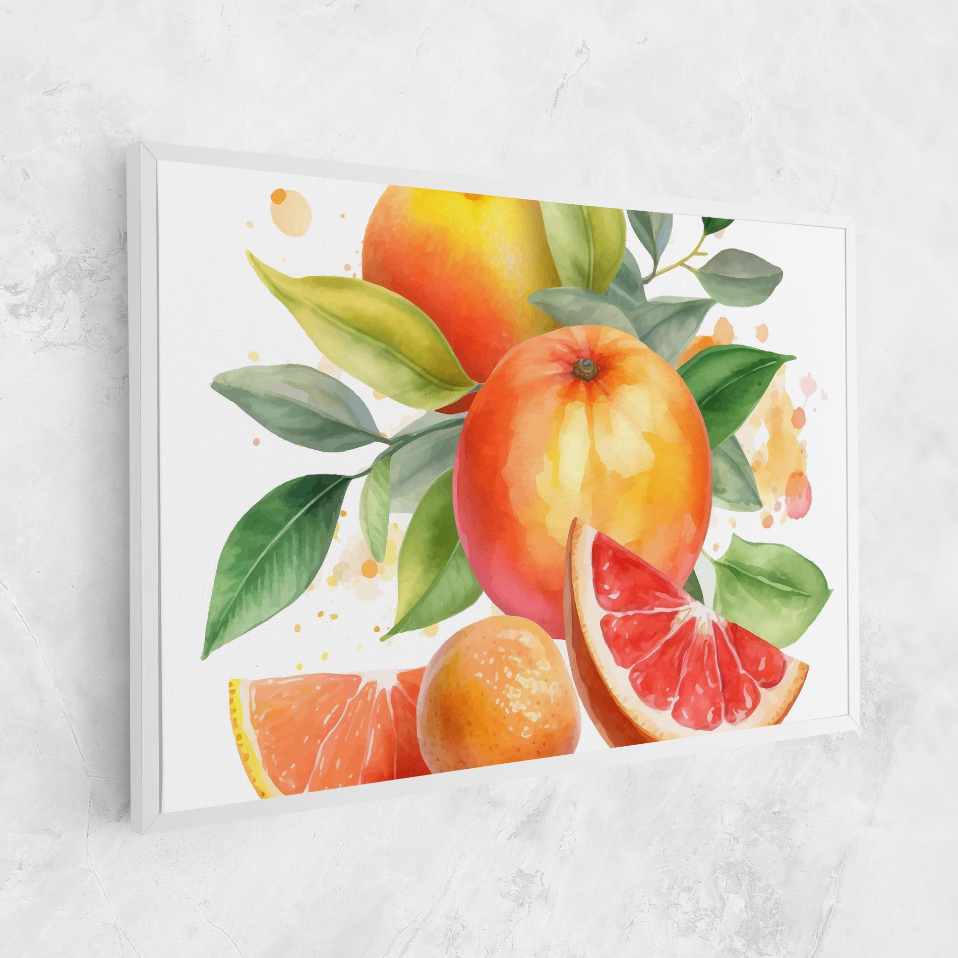 Tablou Canvas Grapefruit Art mockup 1
