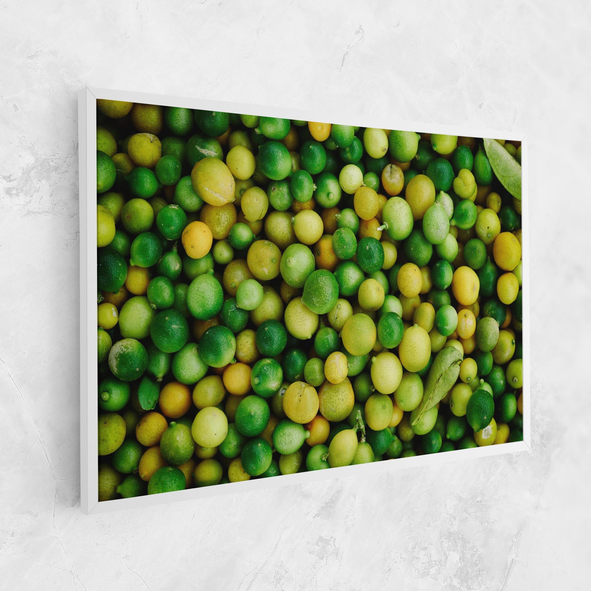 Tablou Canvas Green Lime mockup 1