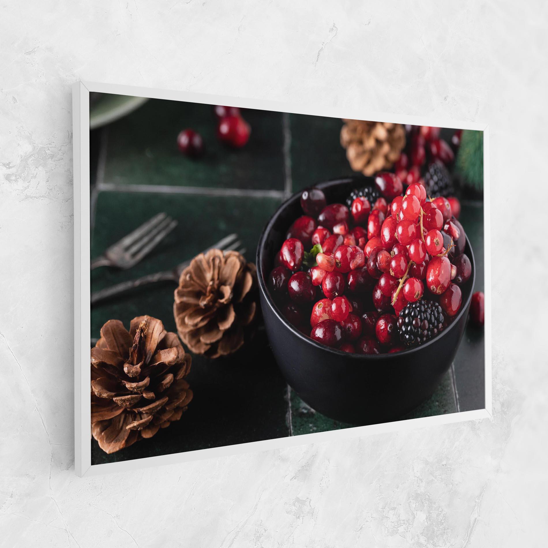 Tablou Canvas Red Berries mockup 1