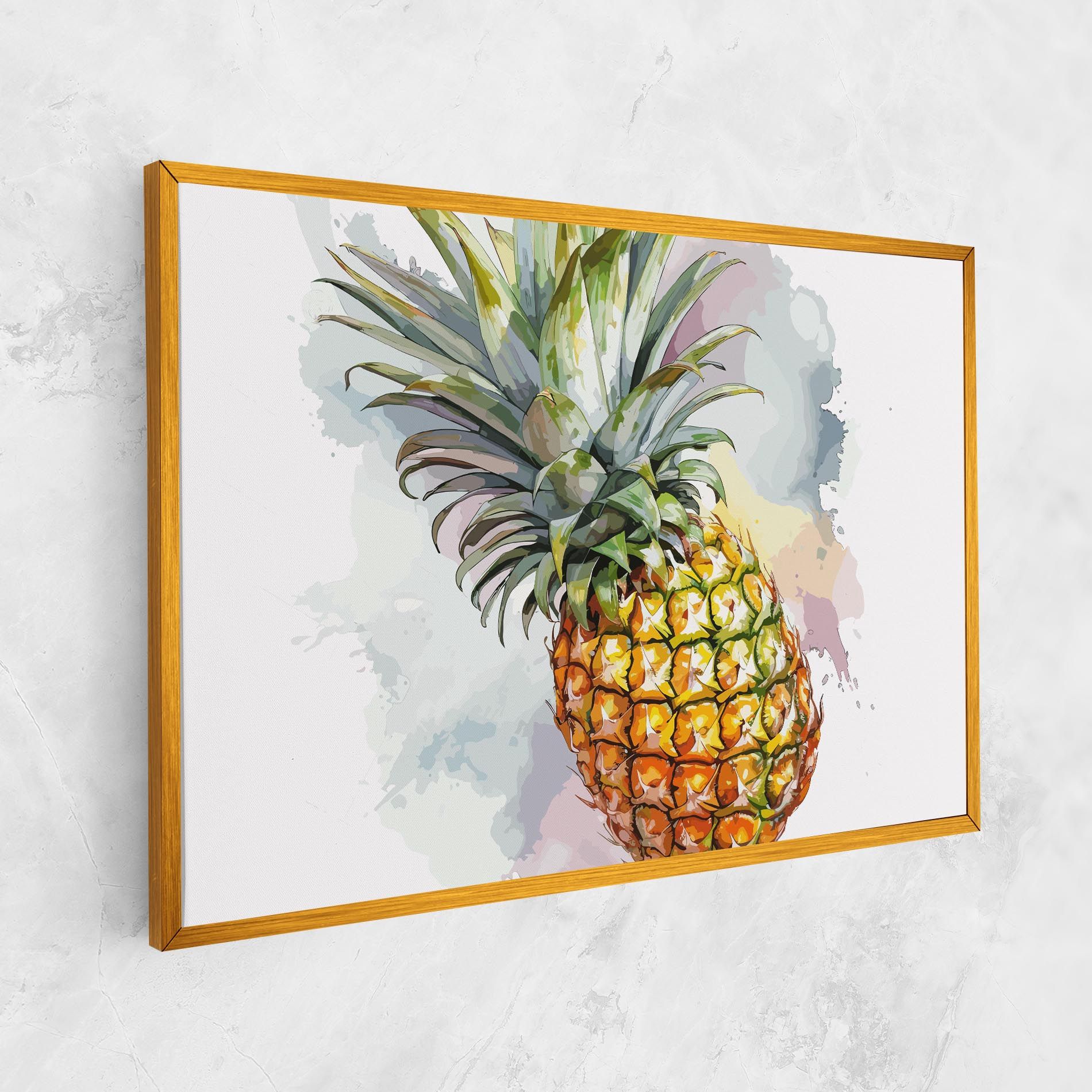 Artistic Pineapple mockup 1
