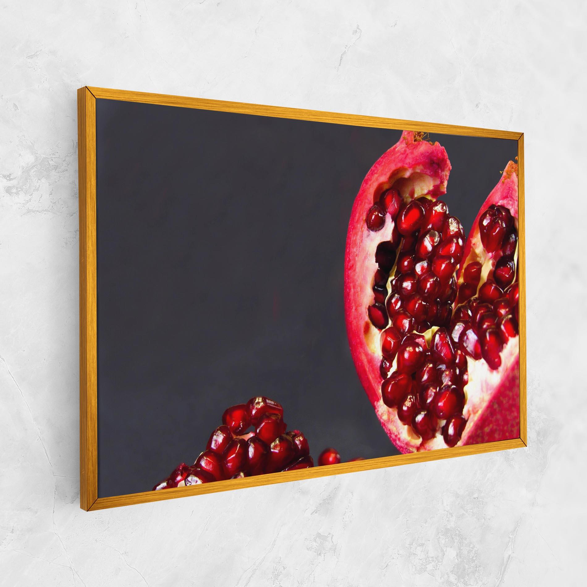 Tablou Canvas Open Pomegranate mockup 1