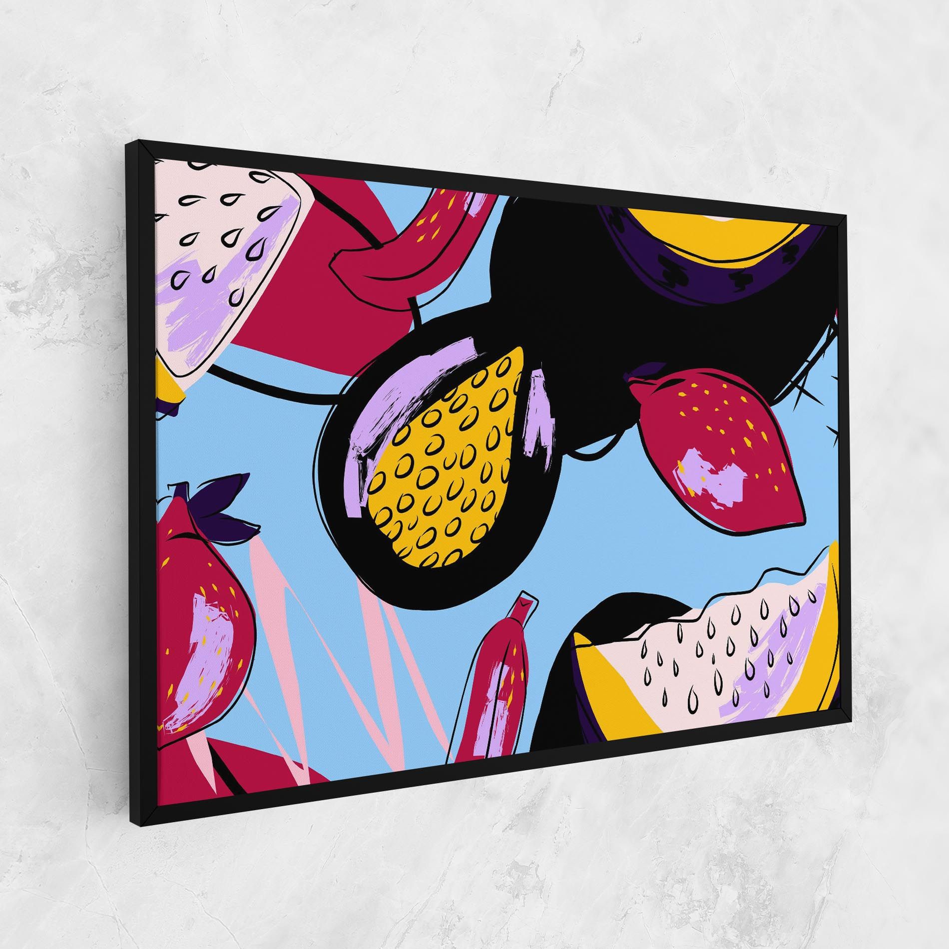 Colorful Fruits mockup 1