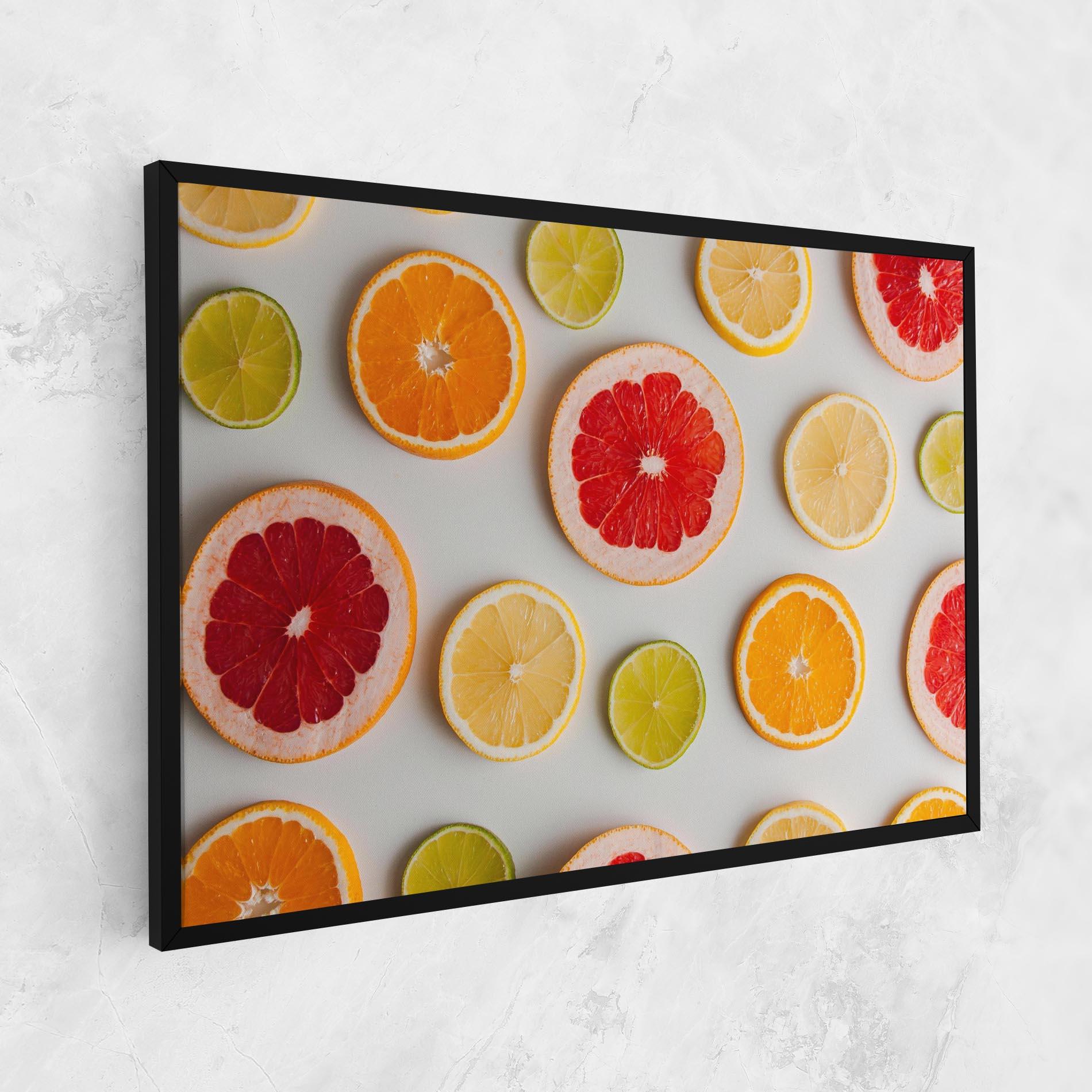 Tablou Canvas Grapefruit Mix mockup 1