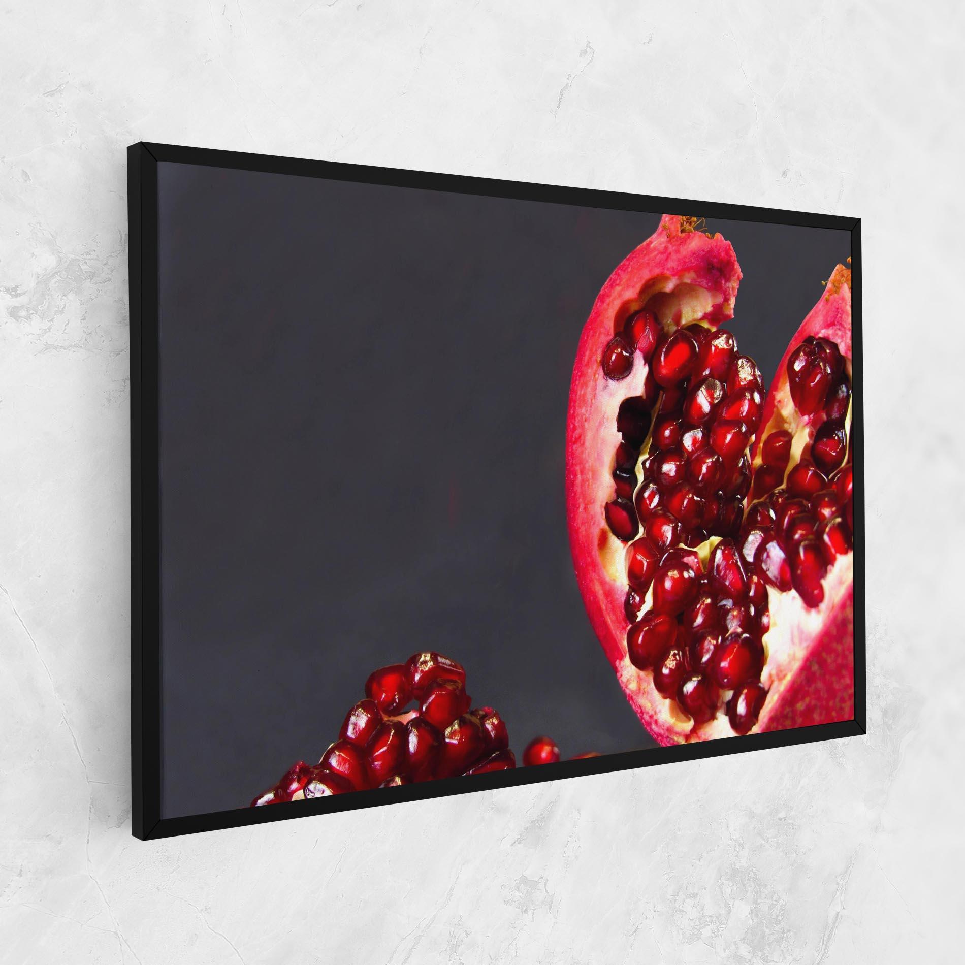 Tablou Canvas Open Pomegranate mockup 1