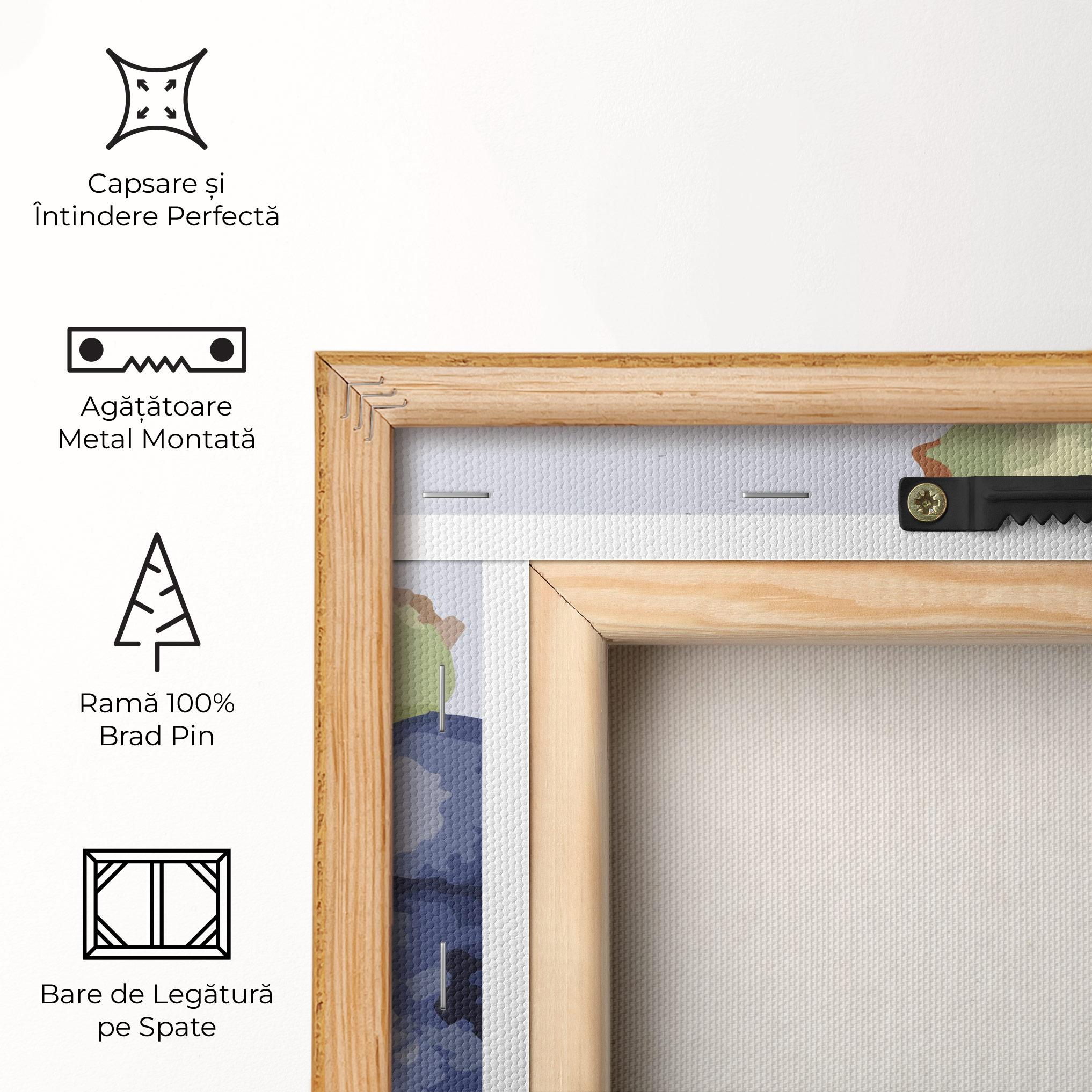 Tablou Canvas Blueberries Art mockup 5