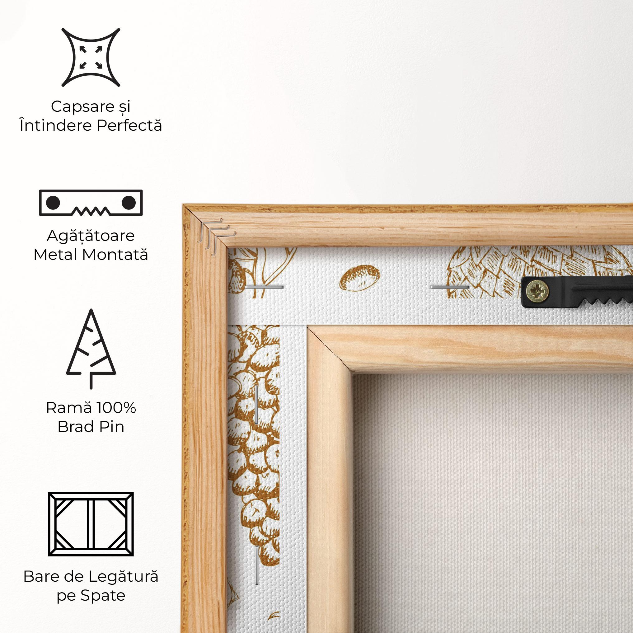 Tablou Canvas Floating Fruits mockup 5