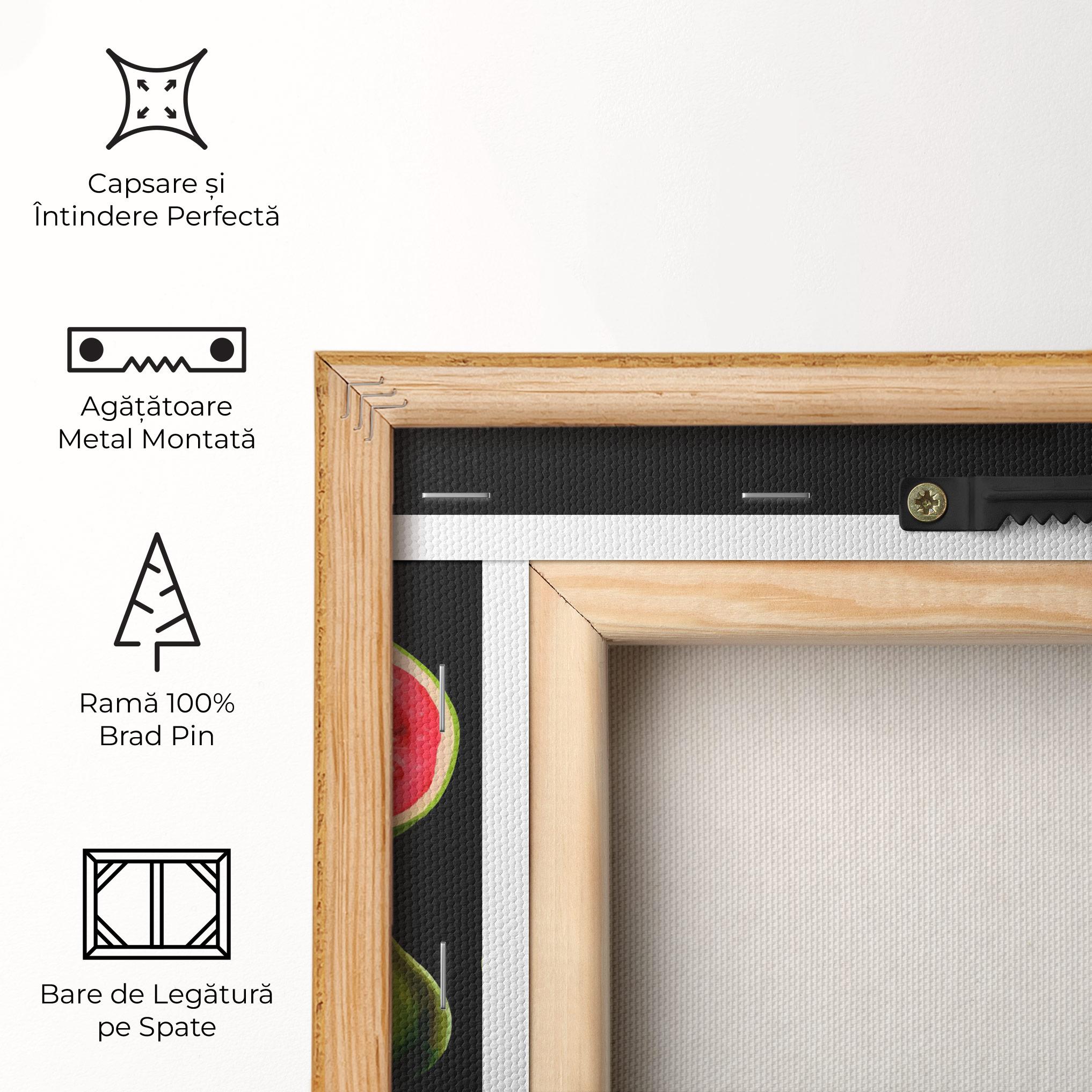 Tablou Canvas Green Fruit mockup 5