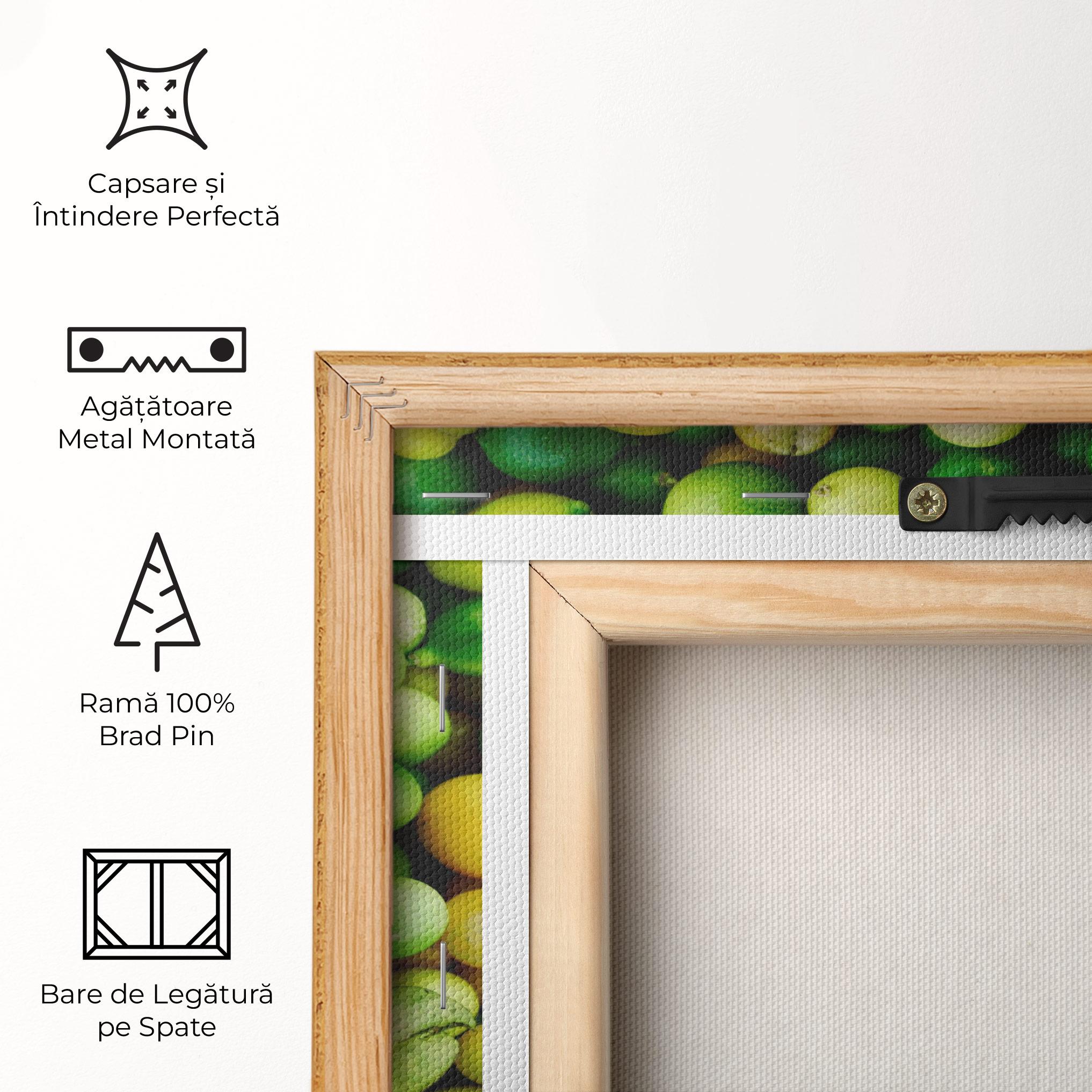 Tablou Canvas Green Lime mockup 5