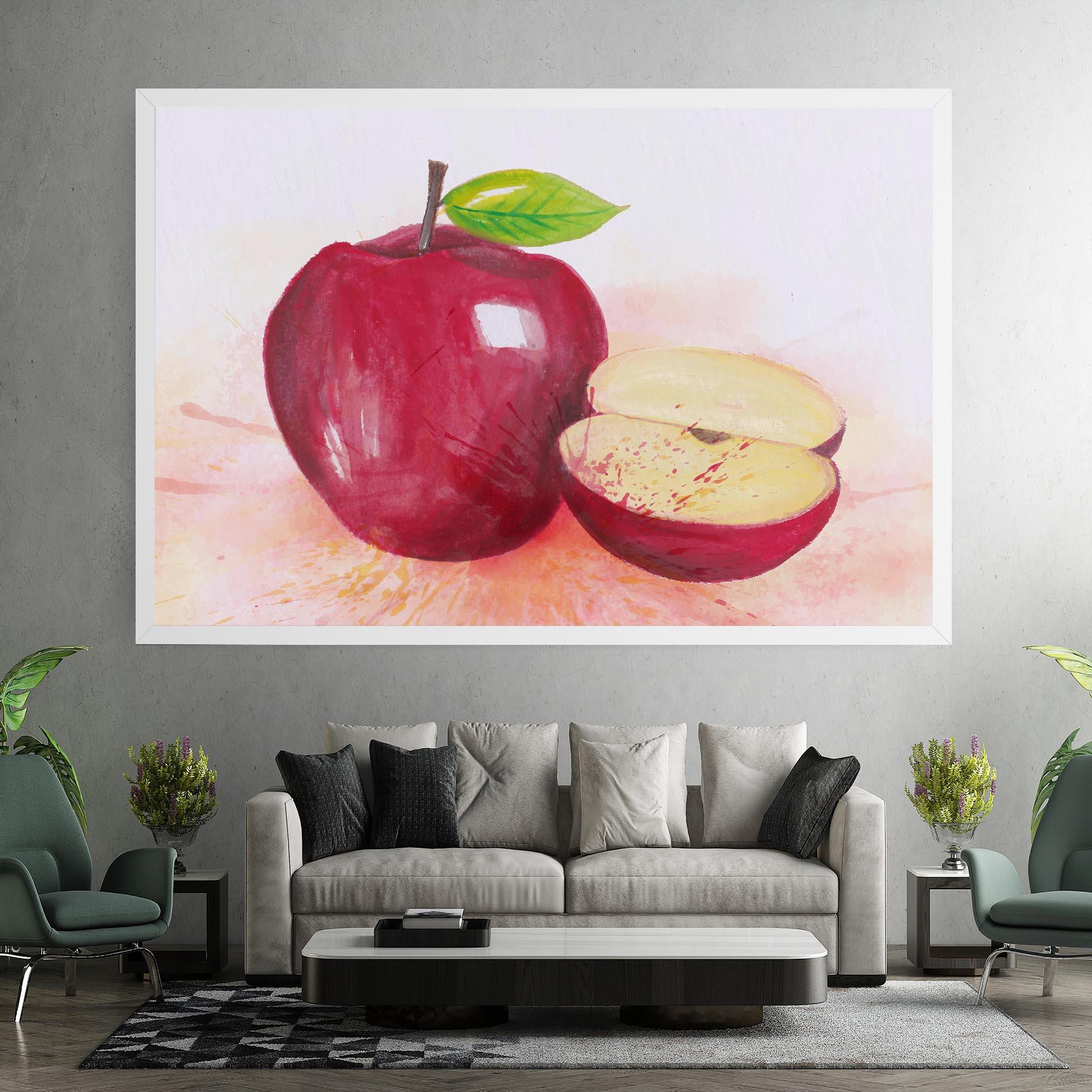 Tablou Canvas Apple Art mockup 7