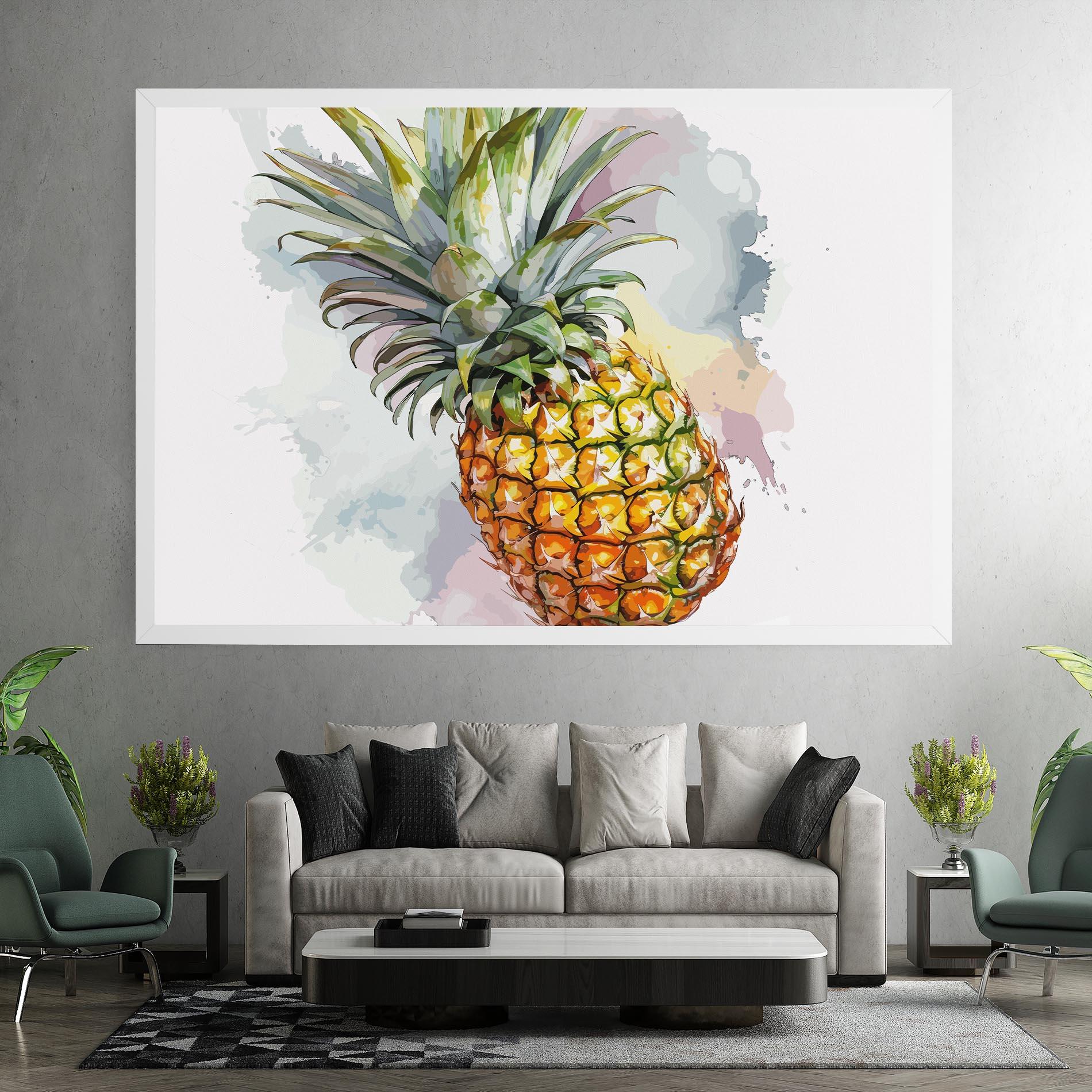 Tablou Canvas Artistic Pineapple mockup 7