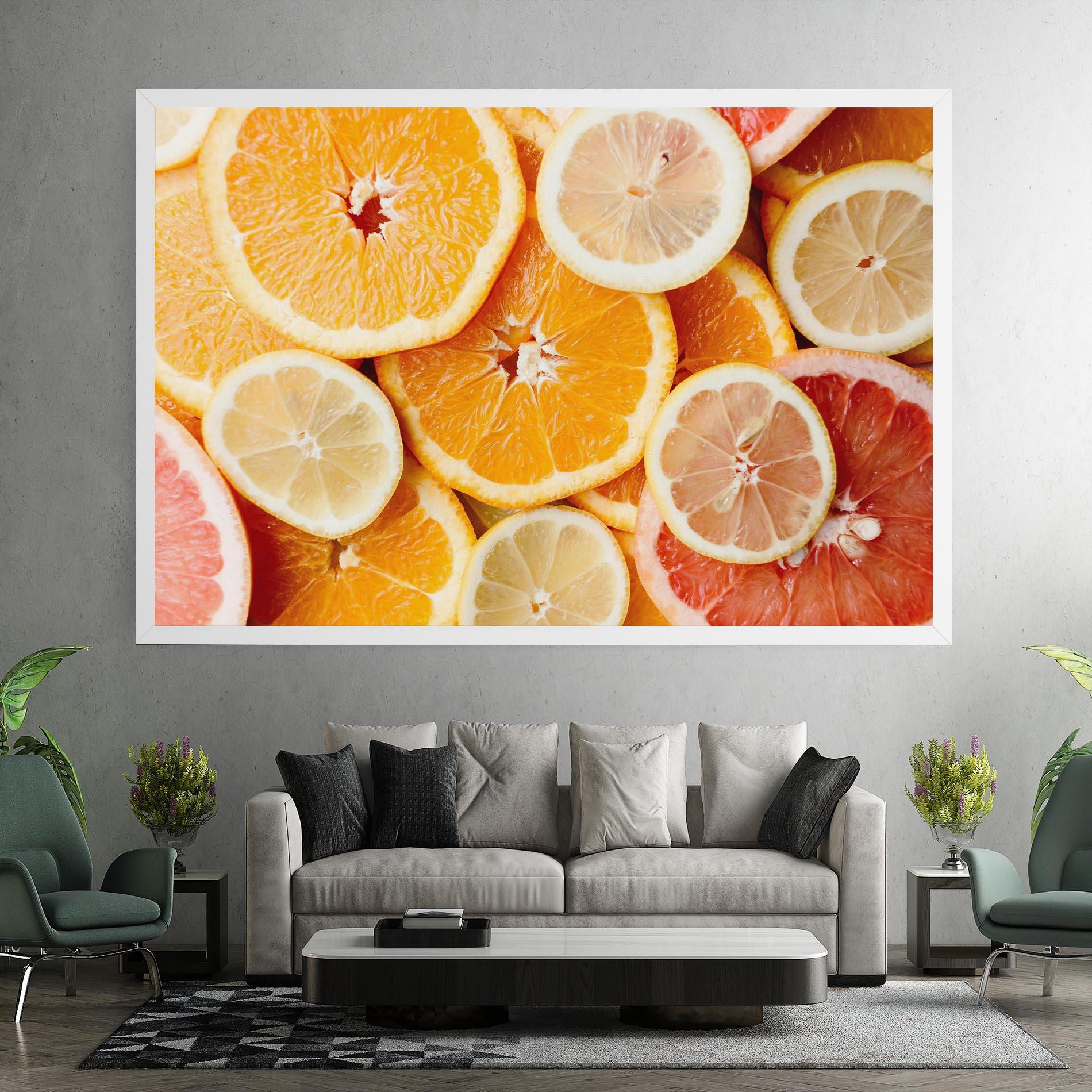 Tablou Canvas Citrus Fruits mockup 7
