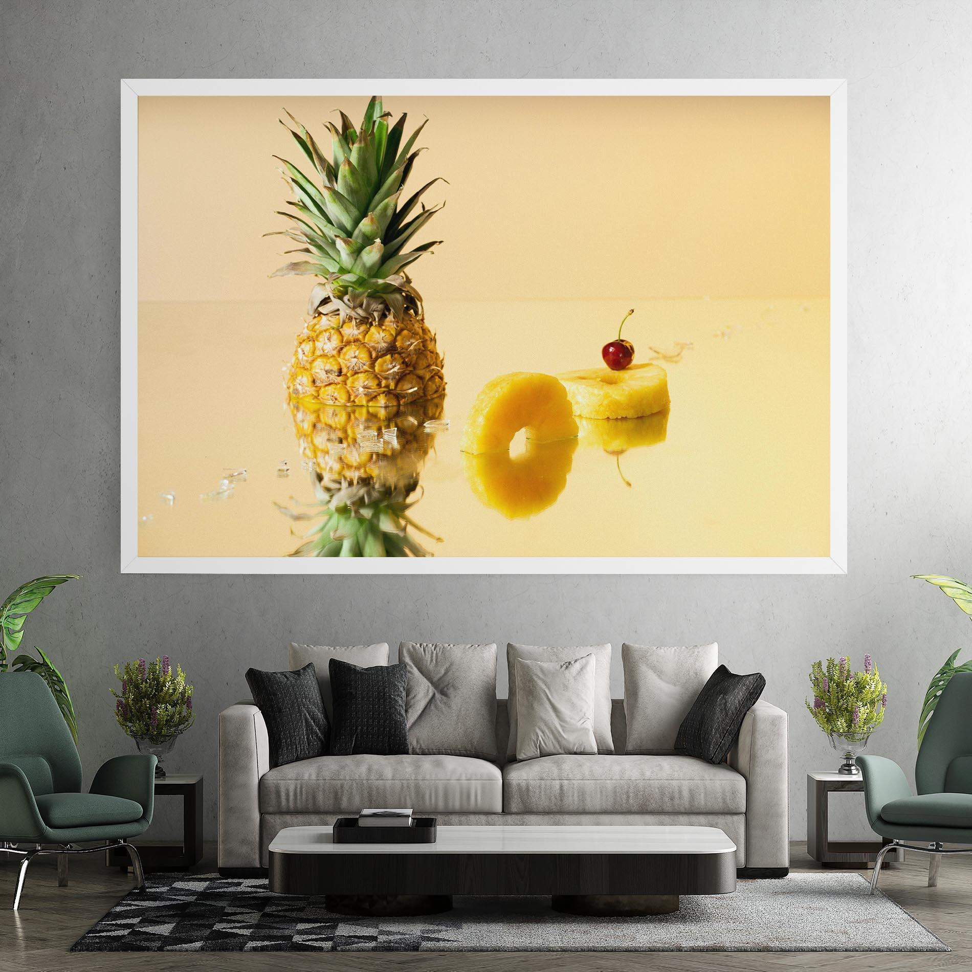 Tablou Canvas Cut Pineapple mockup 7